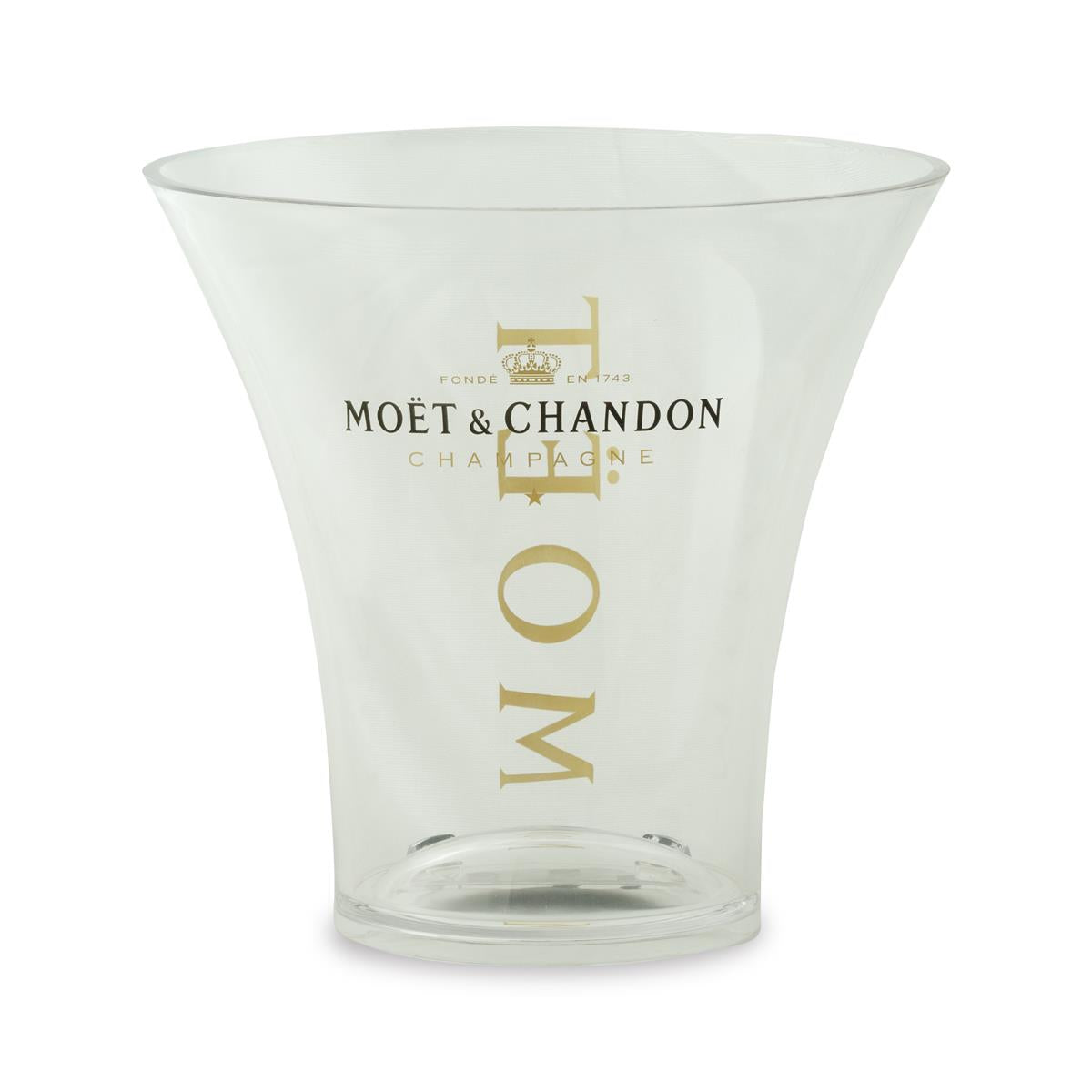 Moet Chandon Champagne Cooler Pojedyncza butelka Cooler Kostka Lodu Złoto