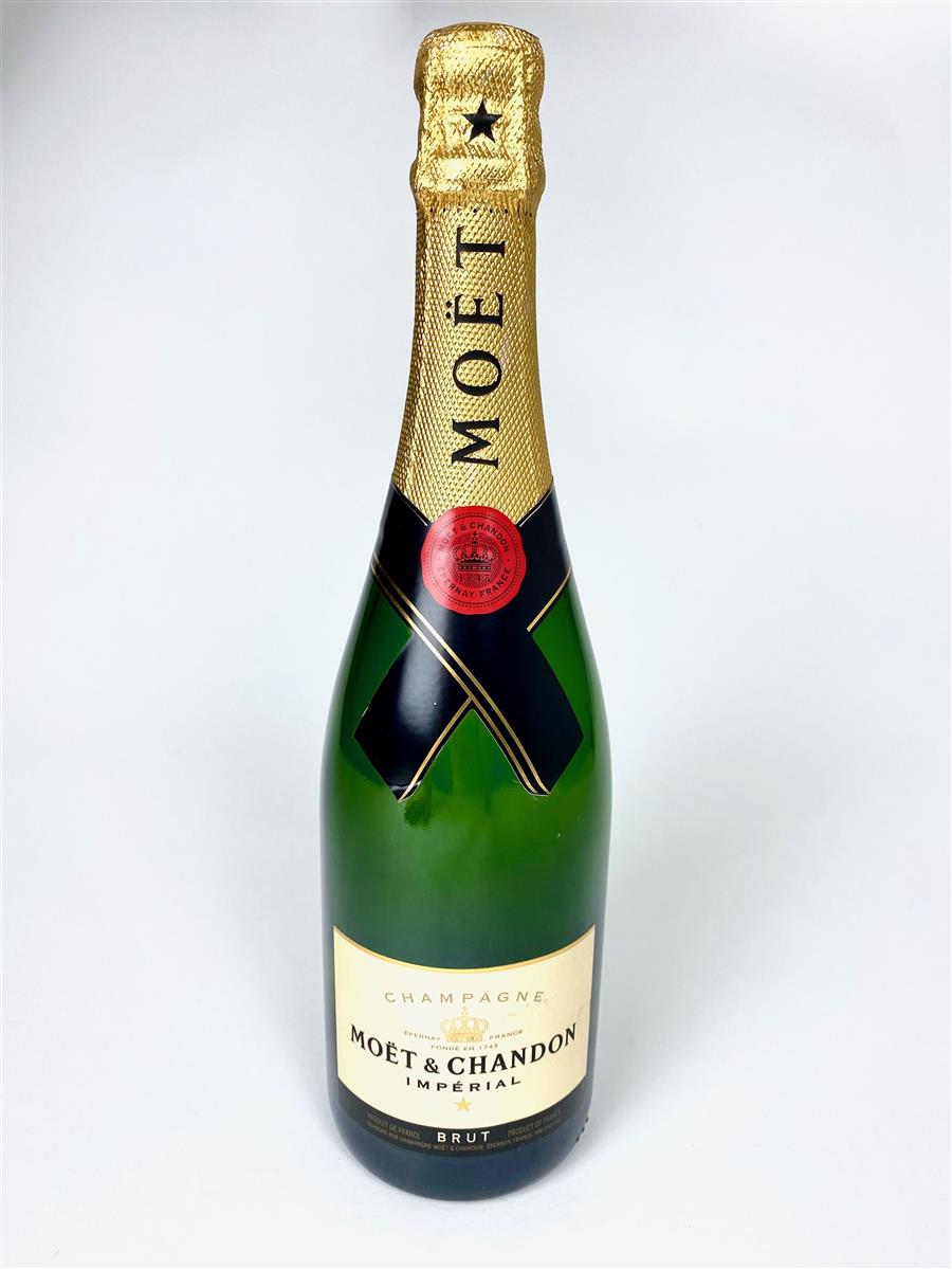 Moet Chandon Champagne Show Bottle 0,7l Brut Imperial EMPTY Dekoracja Manekin Pusty Bar
