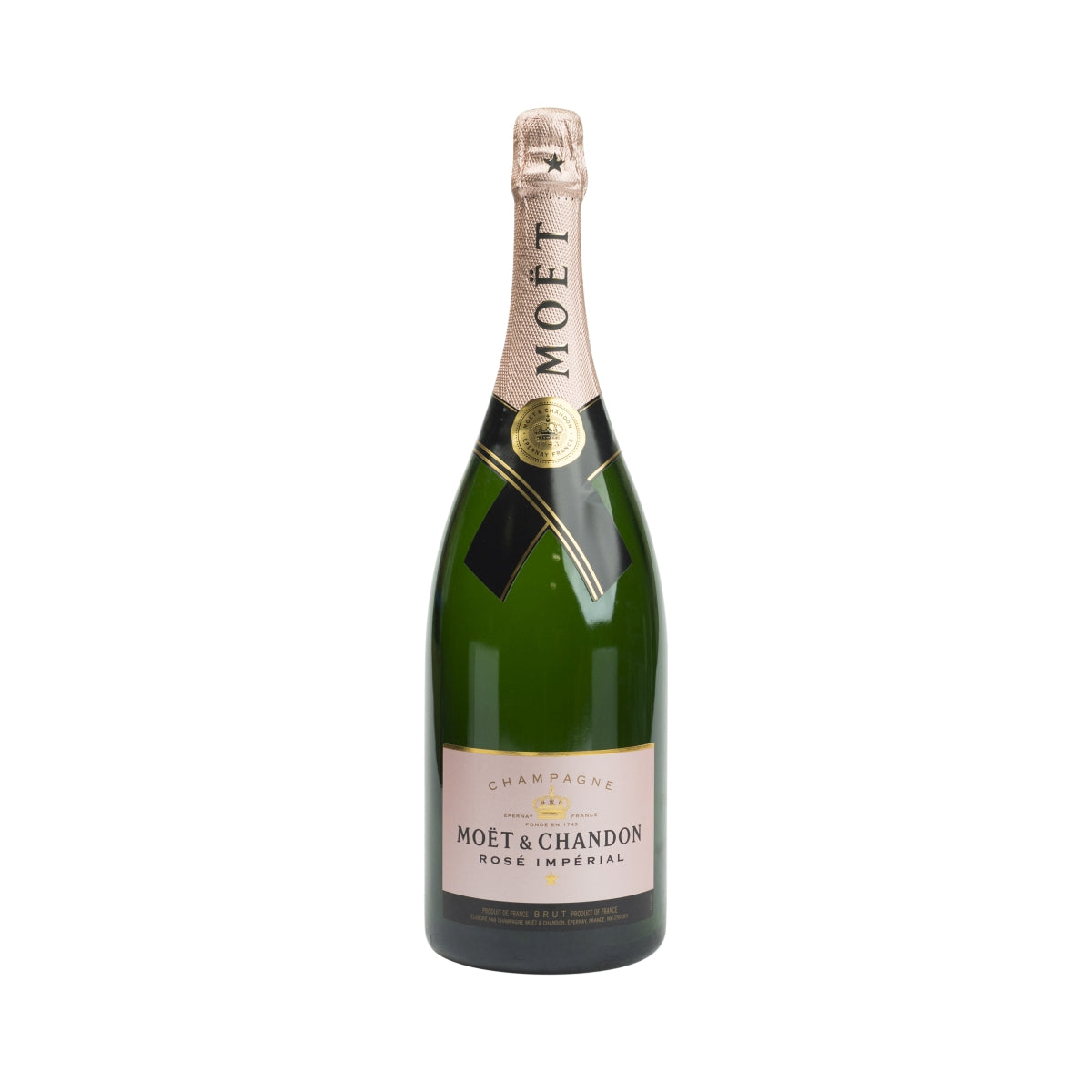 Moet Chandon Champagne butelka pokazowa 1,5l Imperial Rose EMPTY atrapa dekoracji pusta