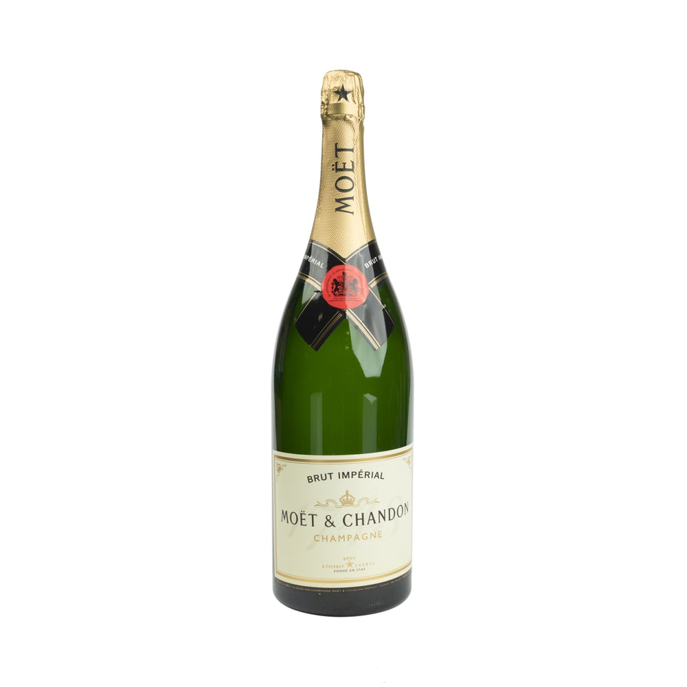 Moet Chandon Champagne Show Bottle 3l Brut Imperial EMPTY Dekoracja Manekin Pusty Bar