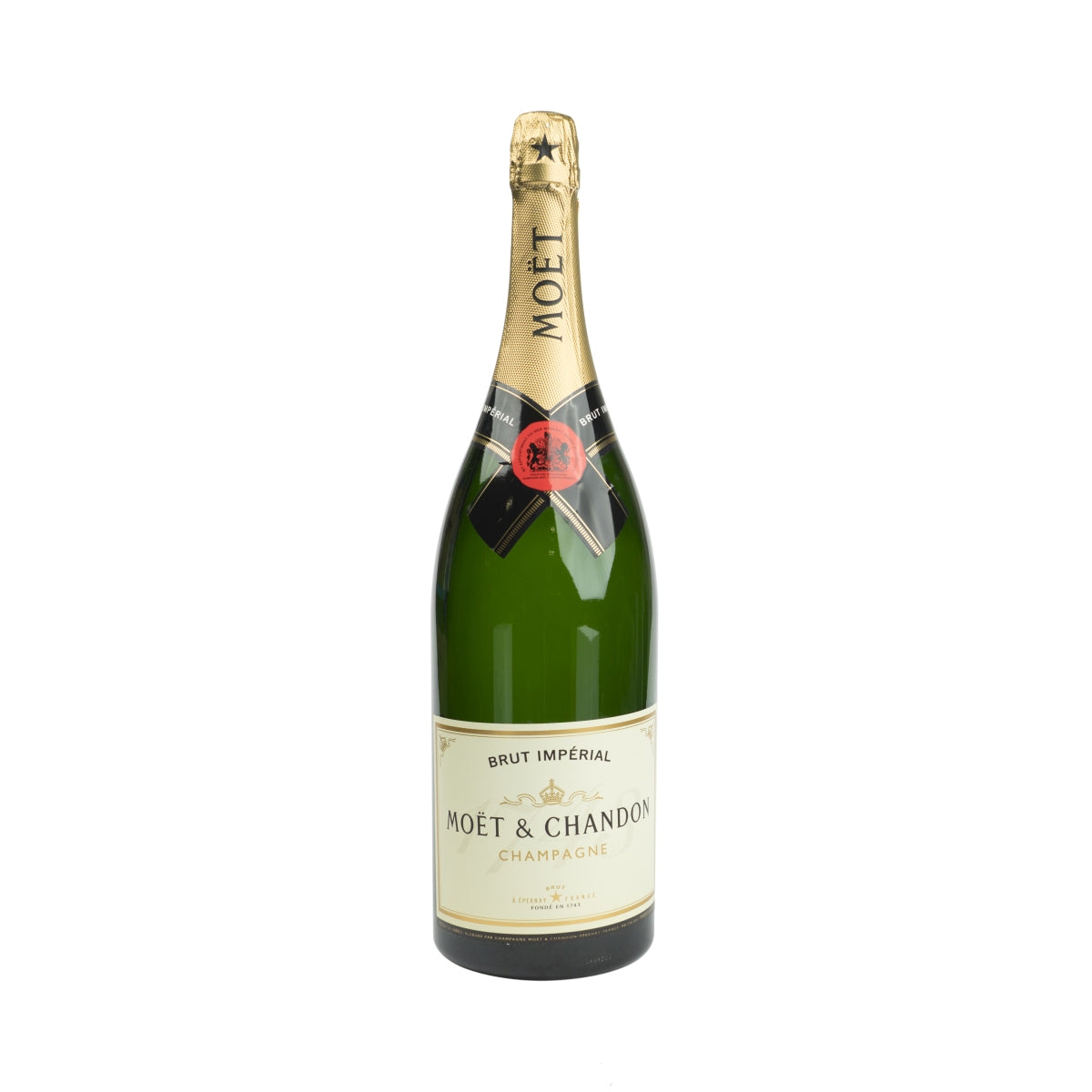 Moet Chandon Champagne Show Bottle 3l Brut Imperial EMPTY Dekoracja Manekin Pusty Bar