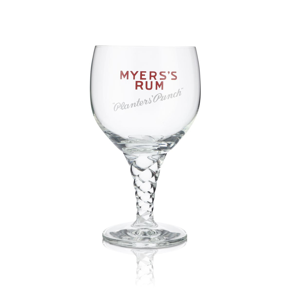 Myers Rum Glass 0,5l Designerski szklany kielich Relief Contour Longdrink Planters Punch