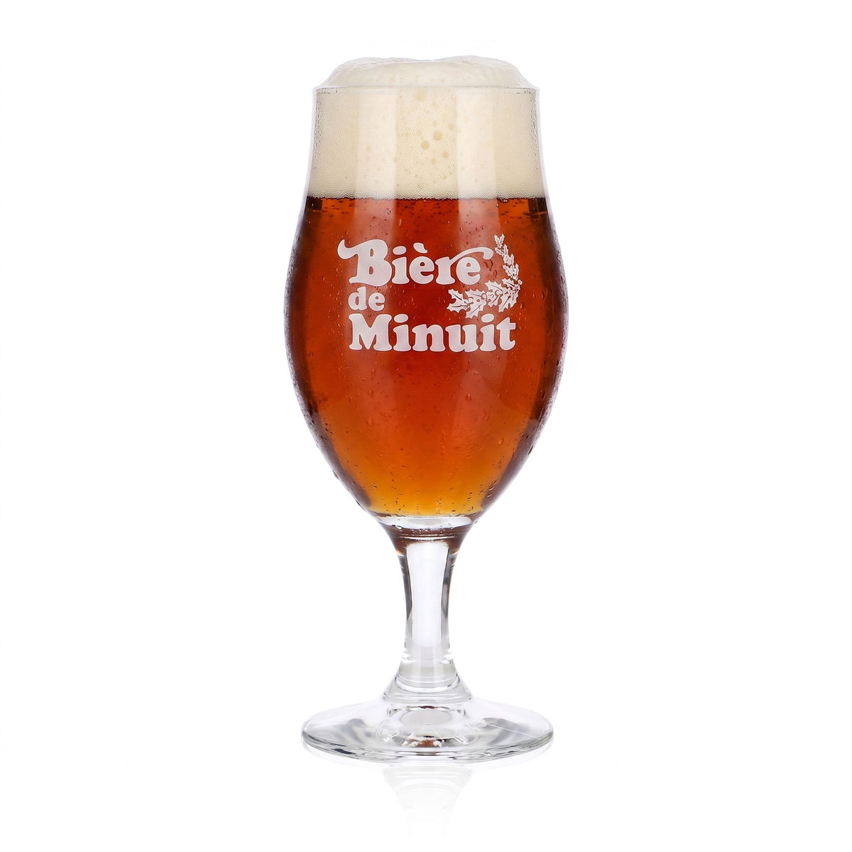 Kieliszek do piwa „Pain de Minuit” o pojemności 0,25 l, puchar „Bière de Minuit”