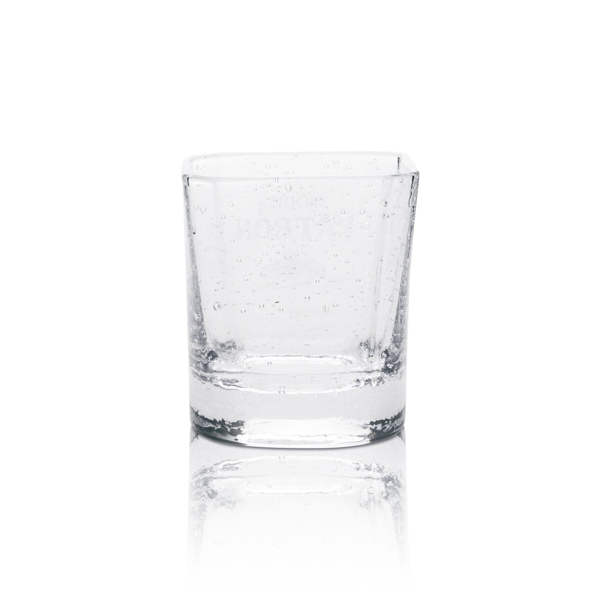 6x Patron tequila glass shot glass schnapps square handmade – Widok 3