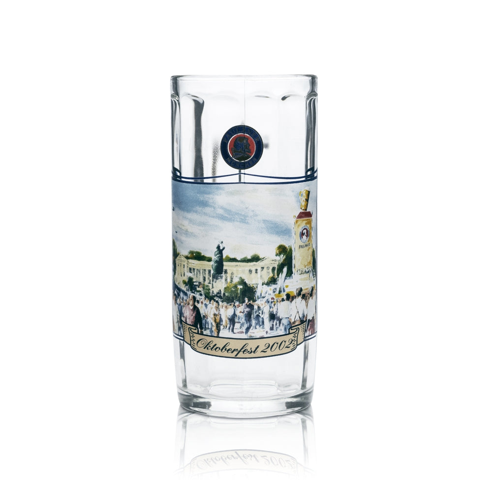 Paulaner Beer Glass 0,5l Tankard Seidel Glasses Oktoberfest 2002 Gastro Munich