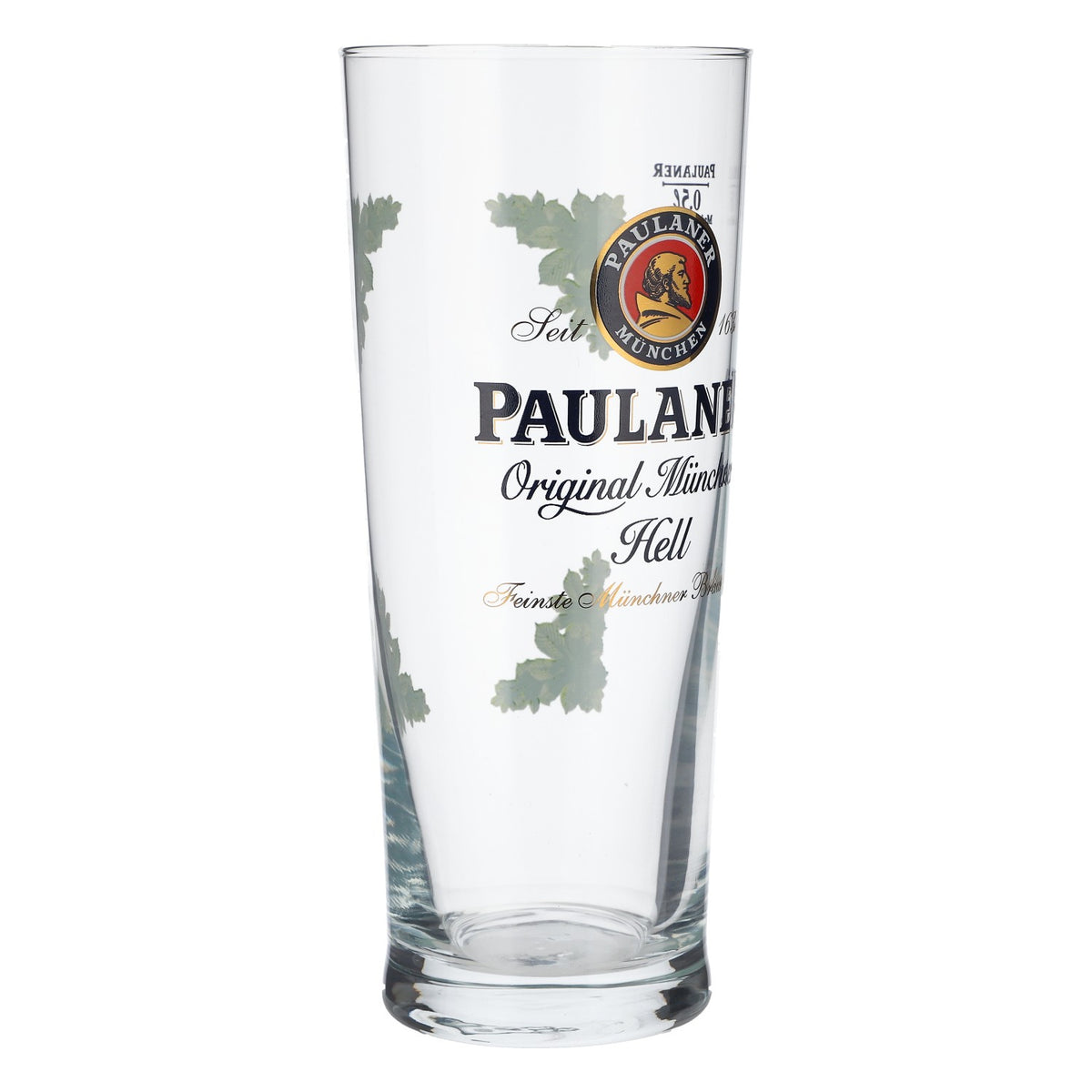 Kieliszek do piwa Paulaner Kieliszek monachijski 0,5 l jasny Kieliszek z graffiti i długopisem – Widok 2