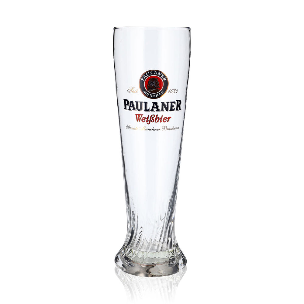 Kieliszek do piwa Paulaner Kieliszek do piwa pszenicznego Kieliszek z reliefem 0,5 l Kieliszek do piwa Sahm Kieliszek specjalny