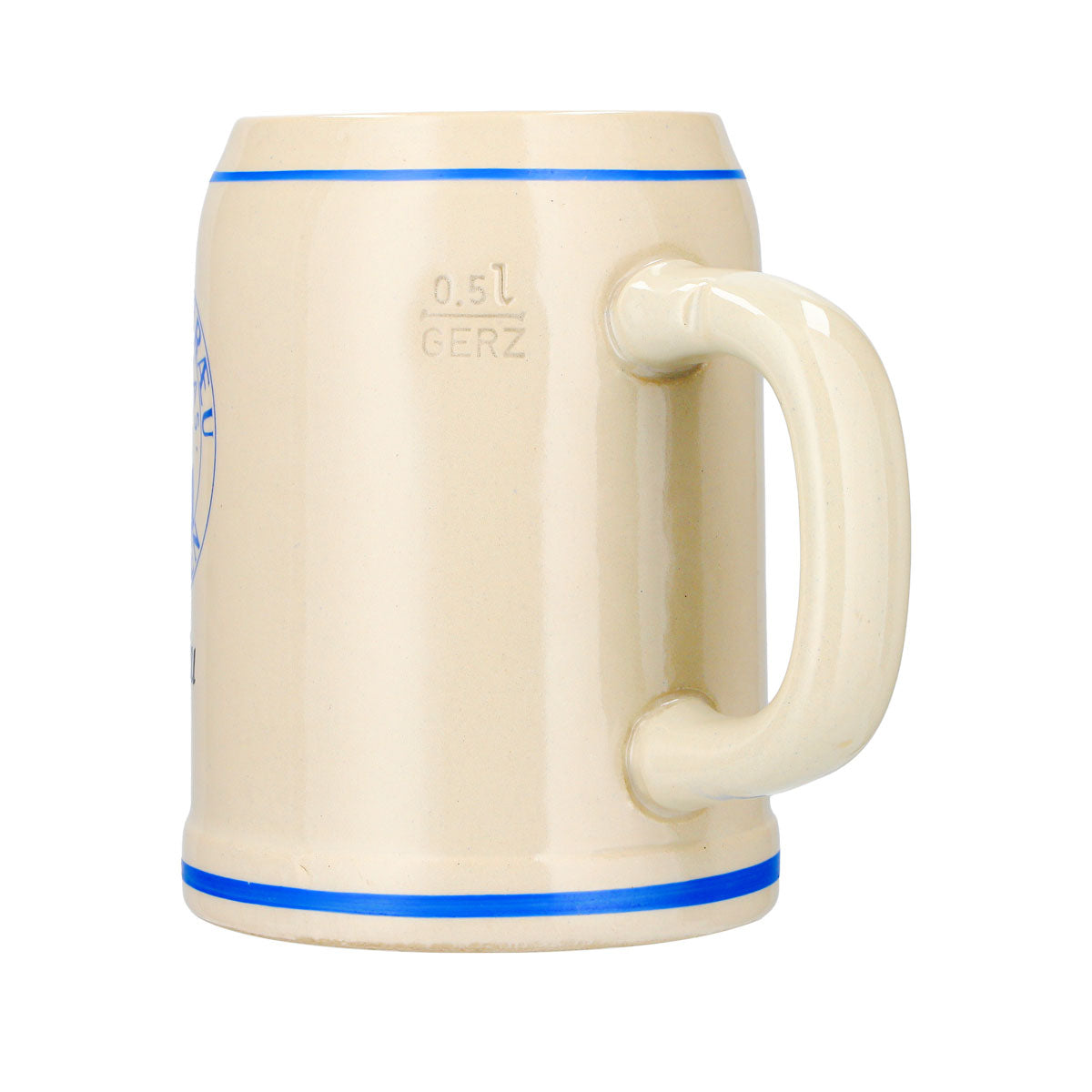 Szklanka do piwa Paulaner, gliniany kufel, kufel kolekcjonerski 0,5 l, Thomasbräu Monachium, glina Rastal – Widok 5