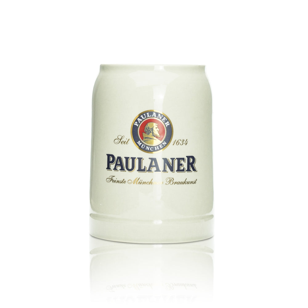 Kufel do piwa Paulaner Tonkrug – 0,5 l Kufle Seidel Szklanki browarnicze z podziałką dla gastronomii