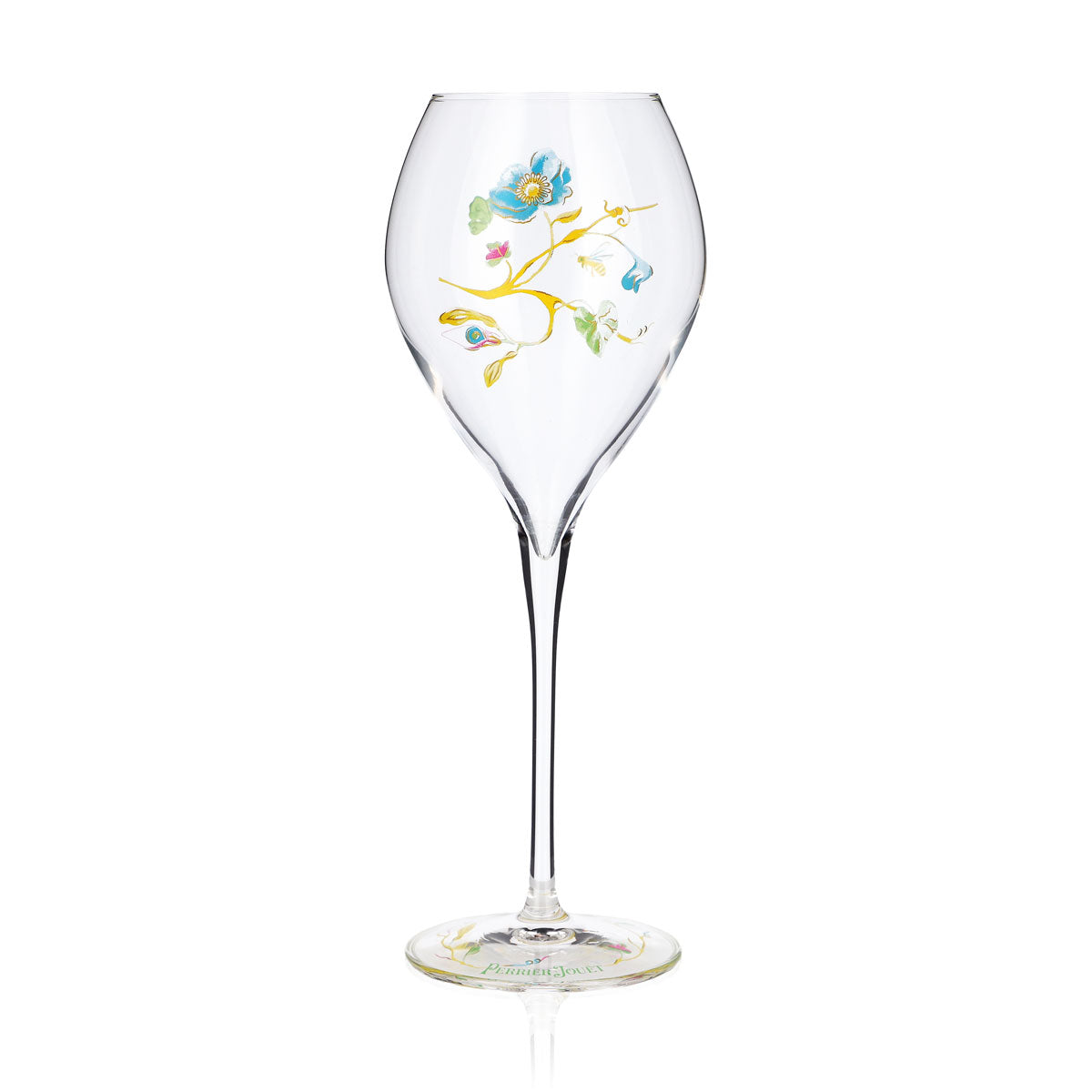 Kieliszek do szampana Perrier Jouet, 0,29 l, kieliszek typu flute z wzorem kwiatowym i pszczółką