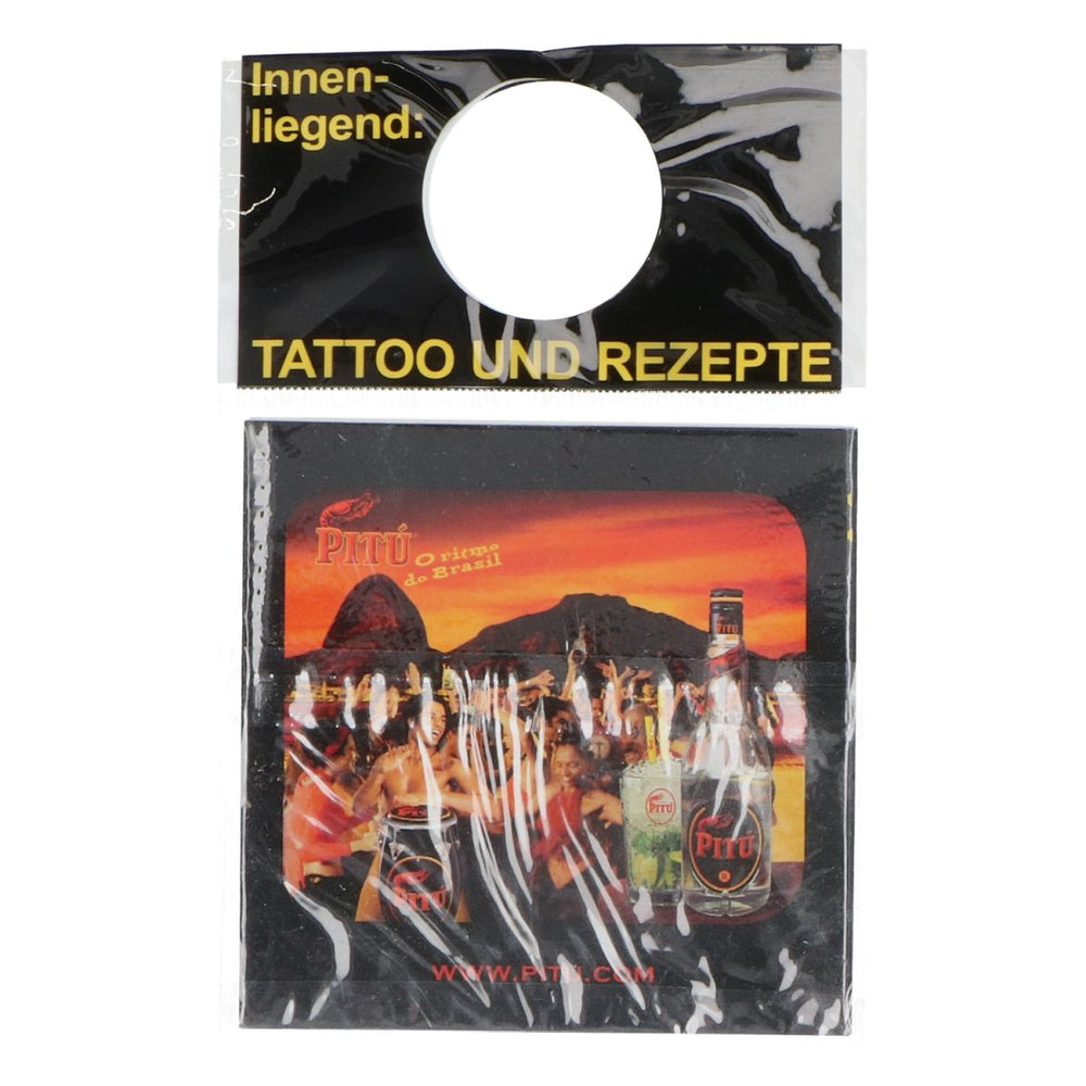Pitu Rum Tattoo Tymczasowy tatuaż z henny na imprezę, festiwal, lato, zmywalny