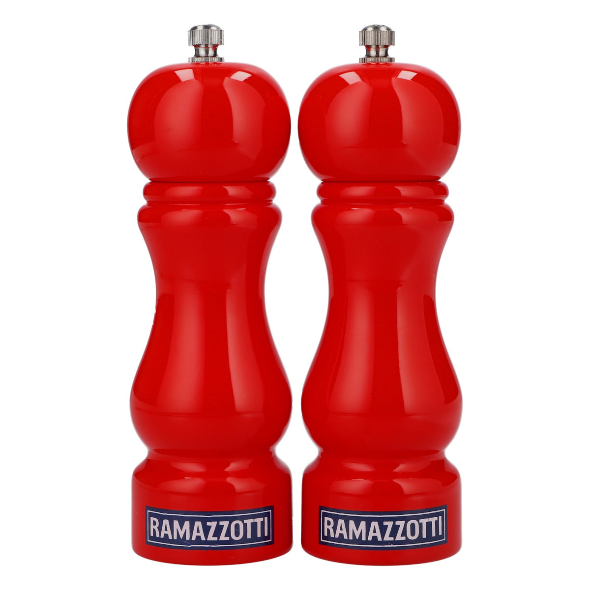 Ramazzotti Likier Młynek do soli i pieprzu Ceramiczny mechanizm mielenia Młynek czerwony Mały