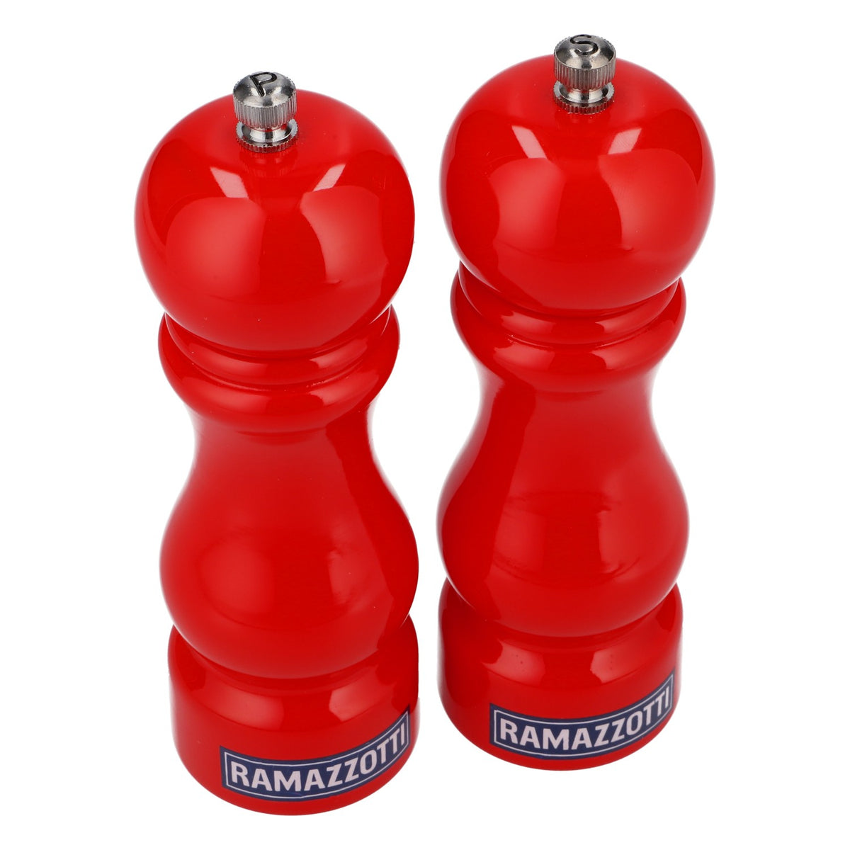 Ramazzotti Likier Młynek do soli i pieprzu Ceramiczny mechanizm mielenia Młynek czerwony Mały – Widok 3