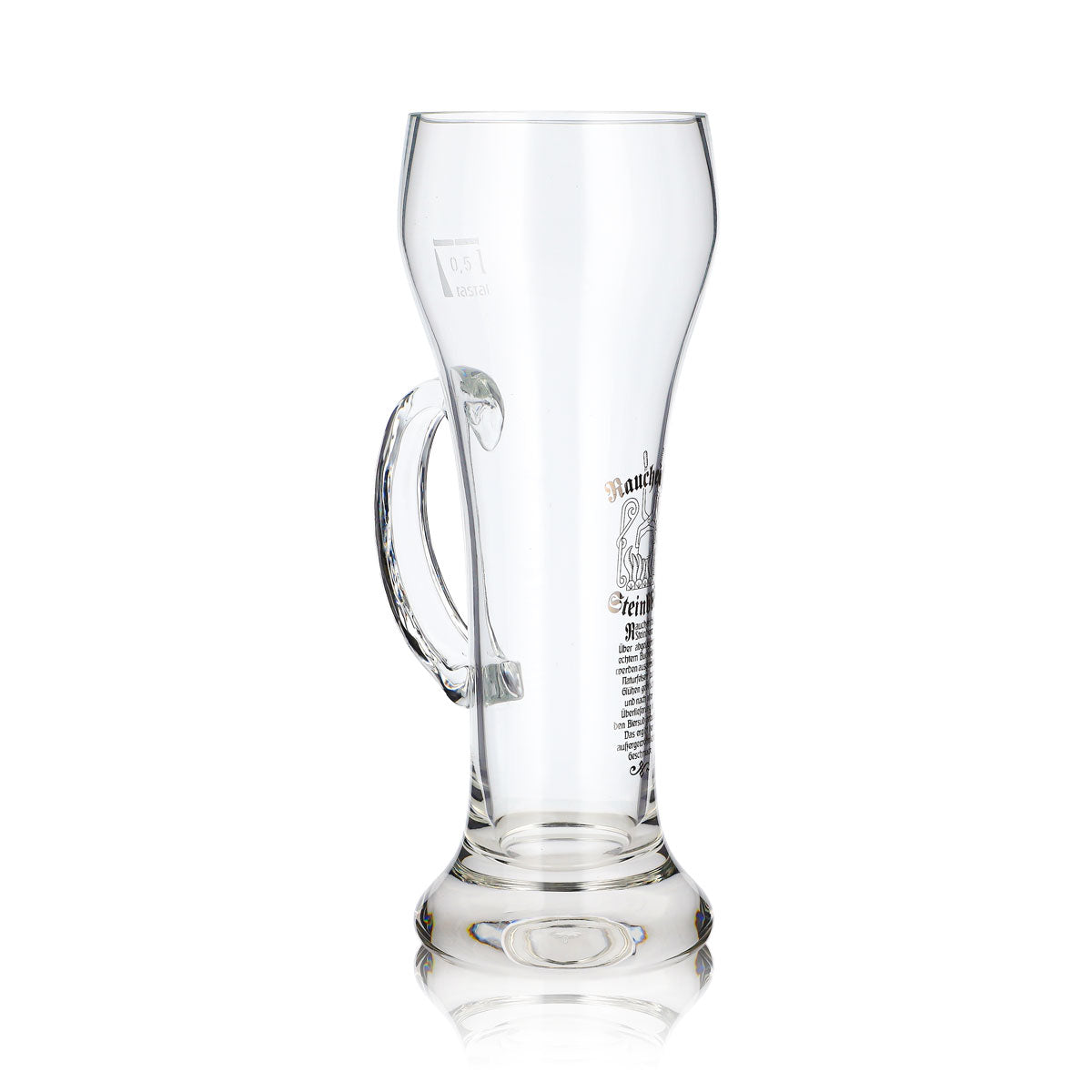 Szklanka do piwa Rauchenfels 0,5 l, puchar z uchwytem, wzór Rastal – Widok 2