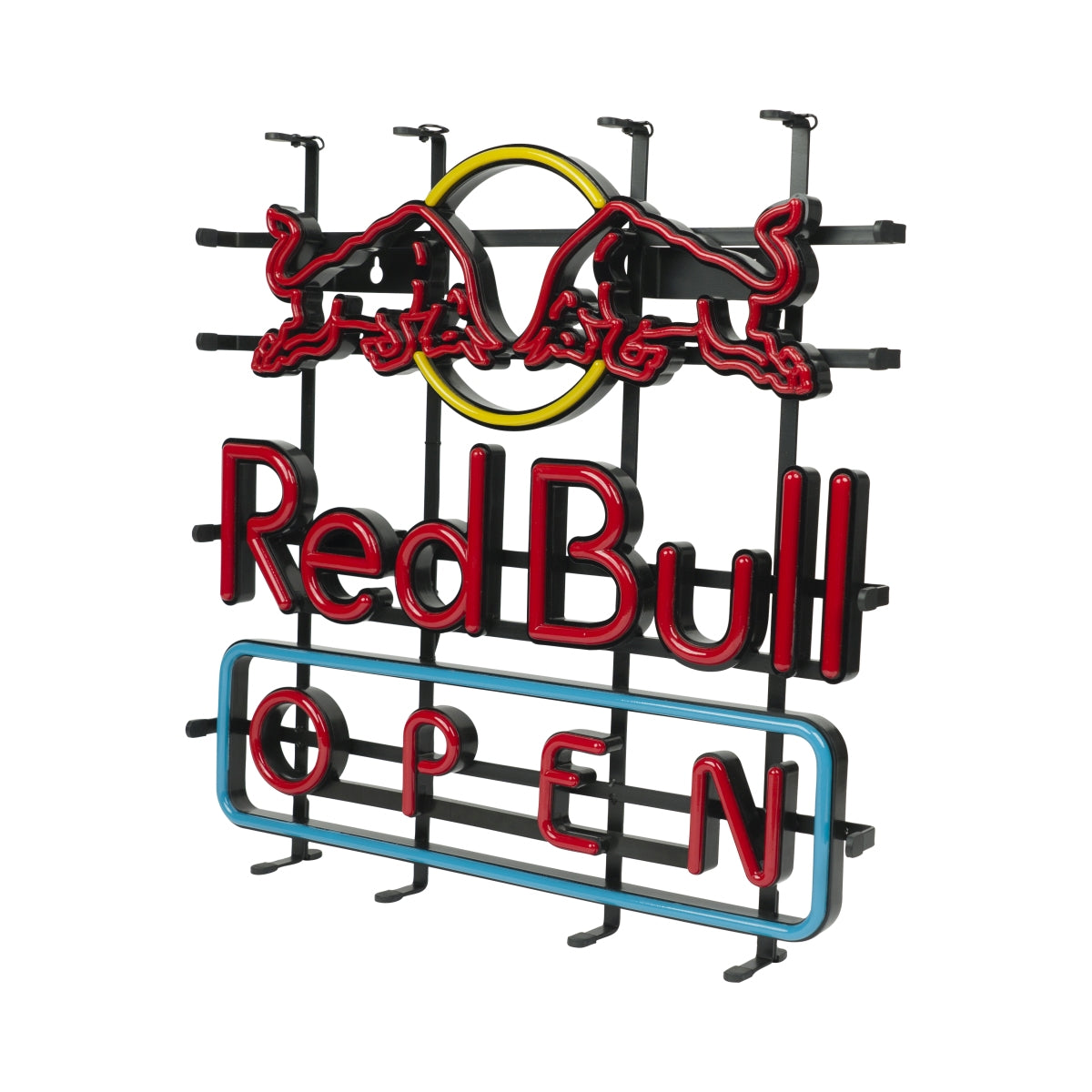 Red Bull Energy neon OPEN 56x56cm neon LED tablica ścienna bar – Widok 3