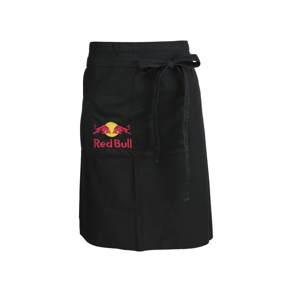 Czerwony fartuch kelnerski Bull Waist Tie Długa torba serwisowa Gastro Bar Kelner Cafe