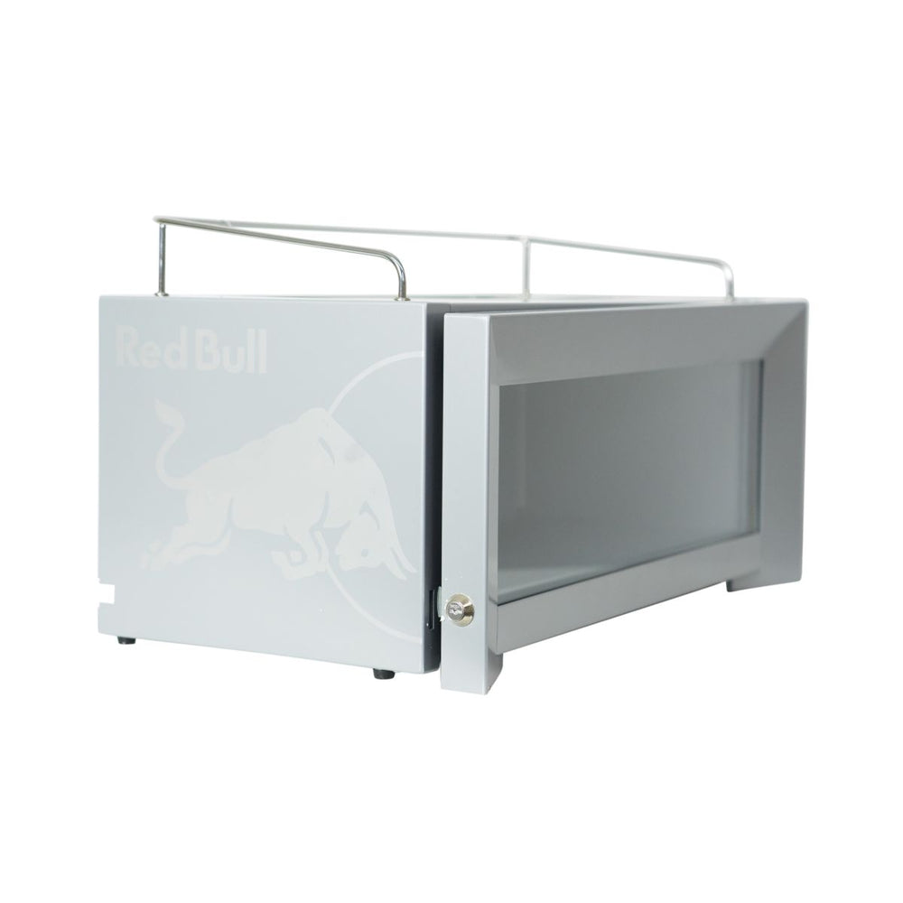 Lodówka Red Bull Back Bar Silver Cooler Eco LED podświetlana lodówka Cooler
