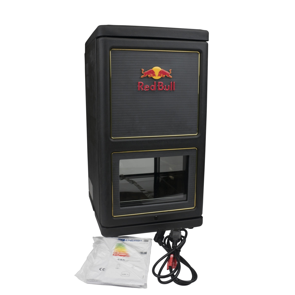 Red Bull Lodówka DJ Cooler Wzmacniacz Lodówka LED Gastro Rzadkie czarne puszki – Widok 2