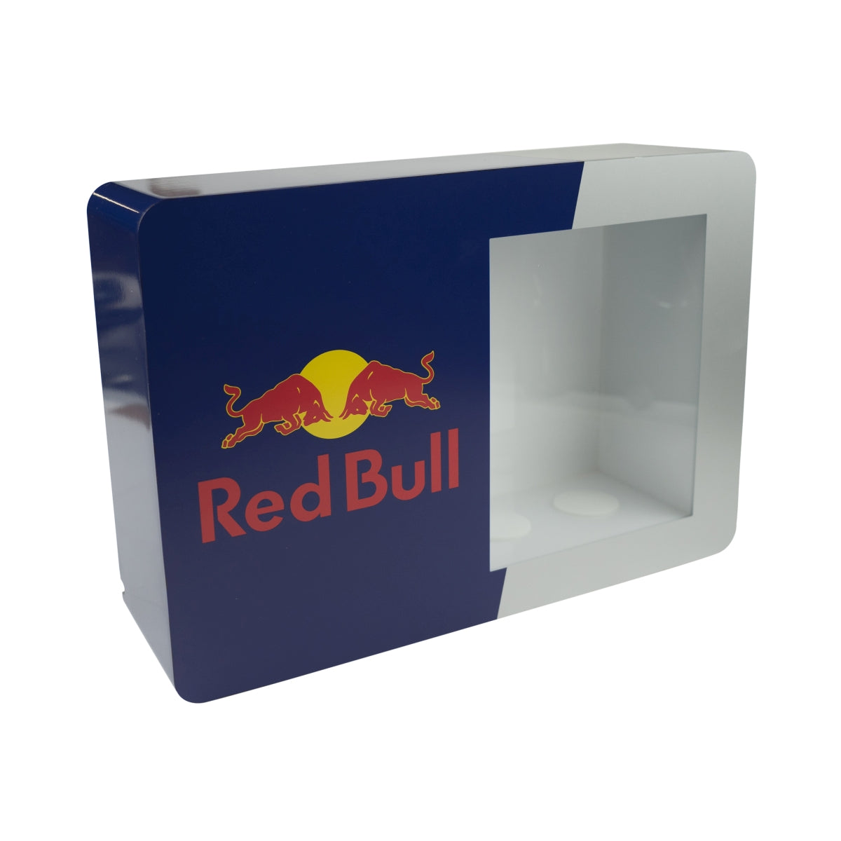 Mały podświetlany wyświetlacz kioskowy Red Bull na 2 puszki Glotifier – Widok 2