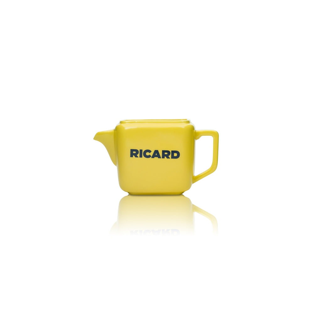 Ricard Anisette karafka 0,2l dzbanek dzbanek szklanki wylewka ceramiczny żółty