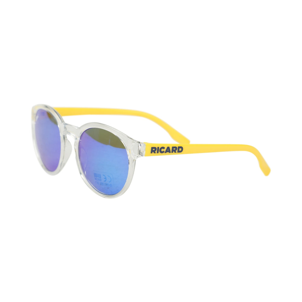 Ricard Pastis okulary przeciwsłoneczne unisex UV400 retro okulary nerd niebieskie żółte okulary
