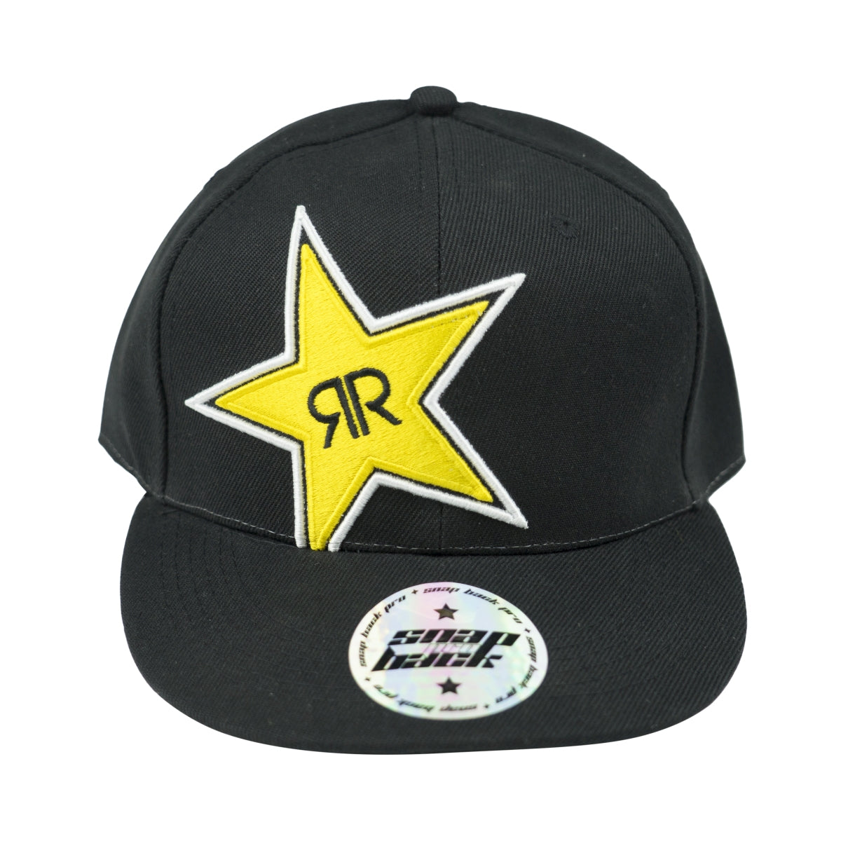 10x Czapka z daszkiem Rockstar Energy Cap Snap Basecap Back Czarna Czapka unisex BMX – Widok 5