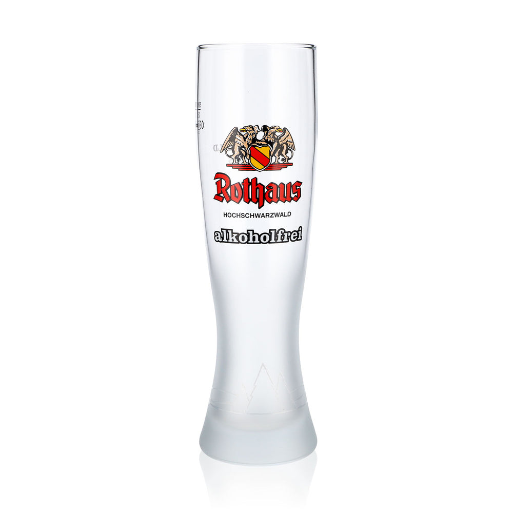 Kieliszek do piwa Rothaus 0,5 l Kieliszki do piwa Kieliszek do piwa pszenicznego Frosted bezalkoholowe Sahm Elegante