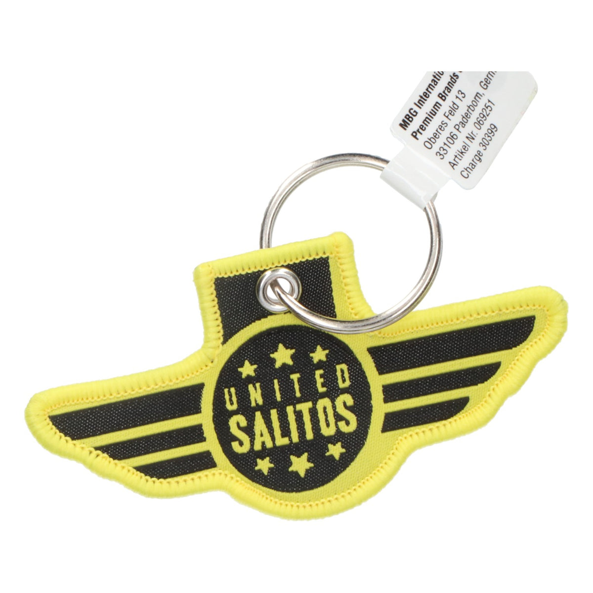 Salitos Akcesoria Breloczek do kluczy żółty United Salitos Merchandise Key Ring