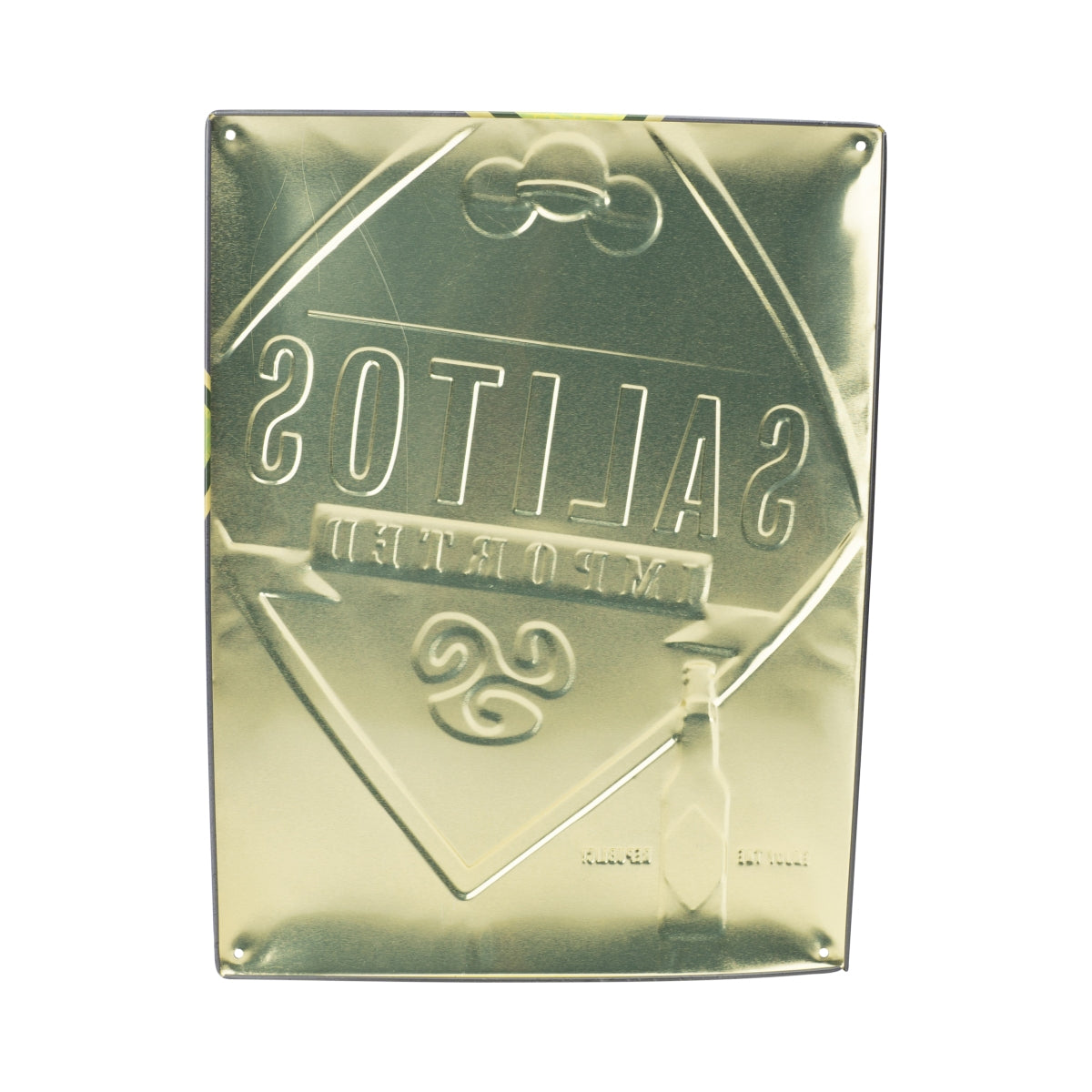 Puszka piwa Salitos 40x30cm "Importowane" czarna butelka ściana bar reklamowy – Widok 2