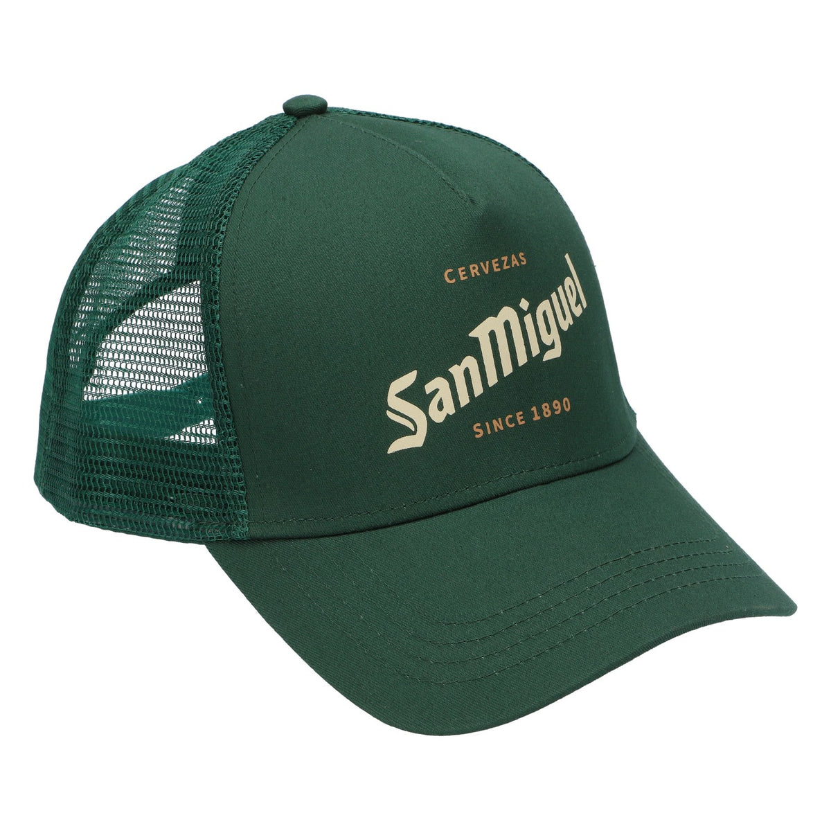 Czapka baseballowa San Miguel Trucker Cap Czapka z daszkiem Zielona czapka z daszkiem