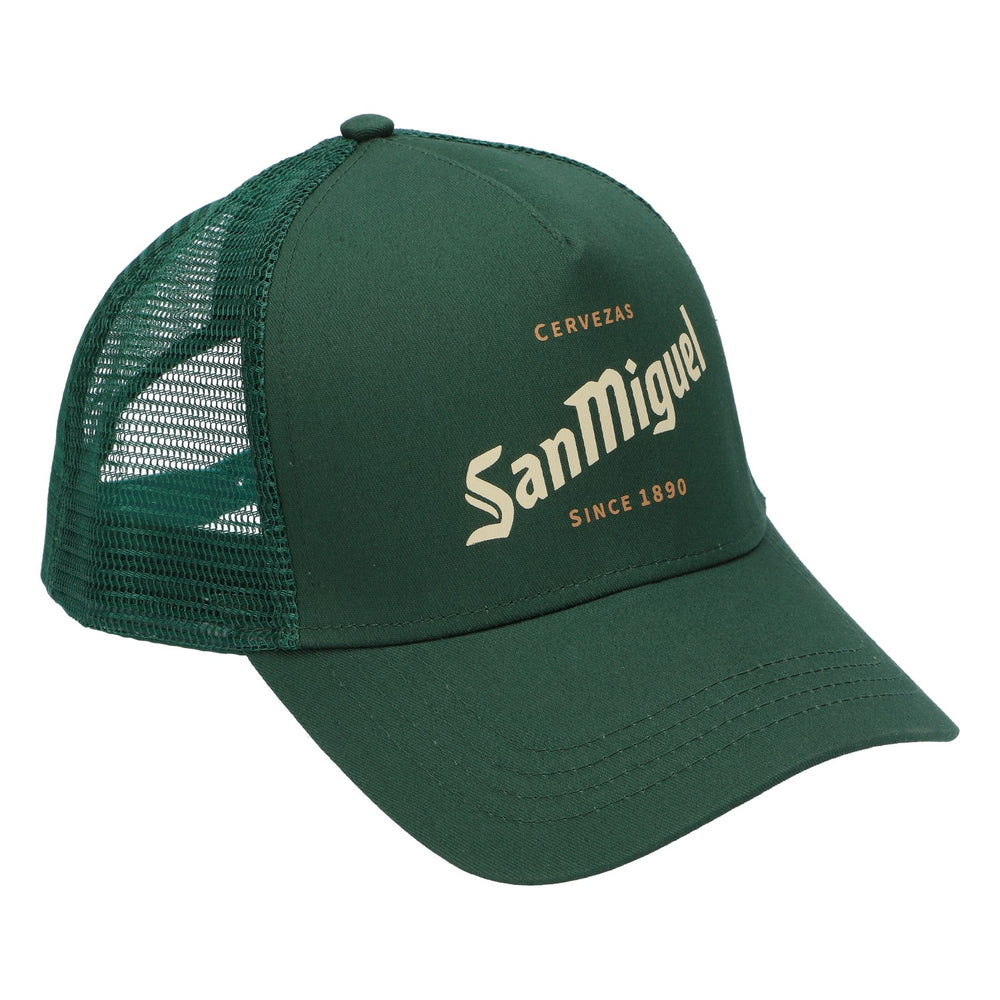 Czapka baseballowa San Miguel Trucker Cap Czapka z daszkiem Zielona czapka z daszkiem