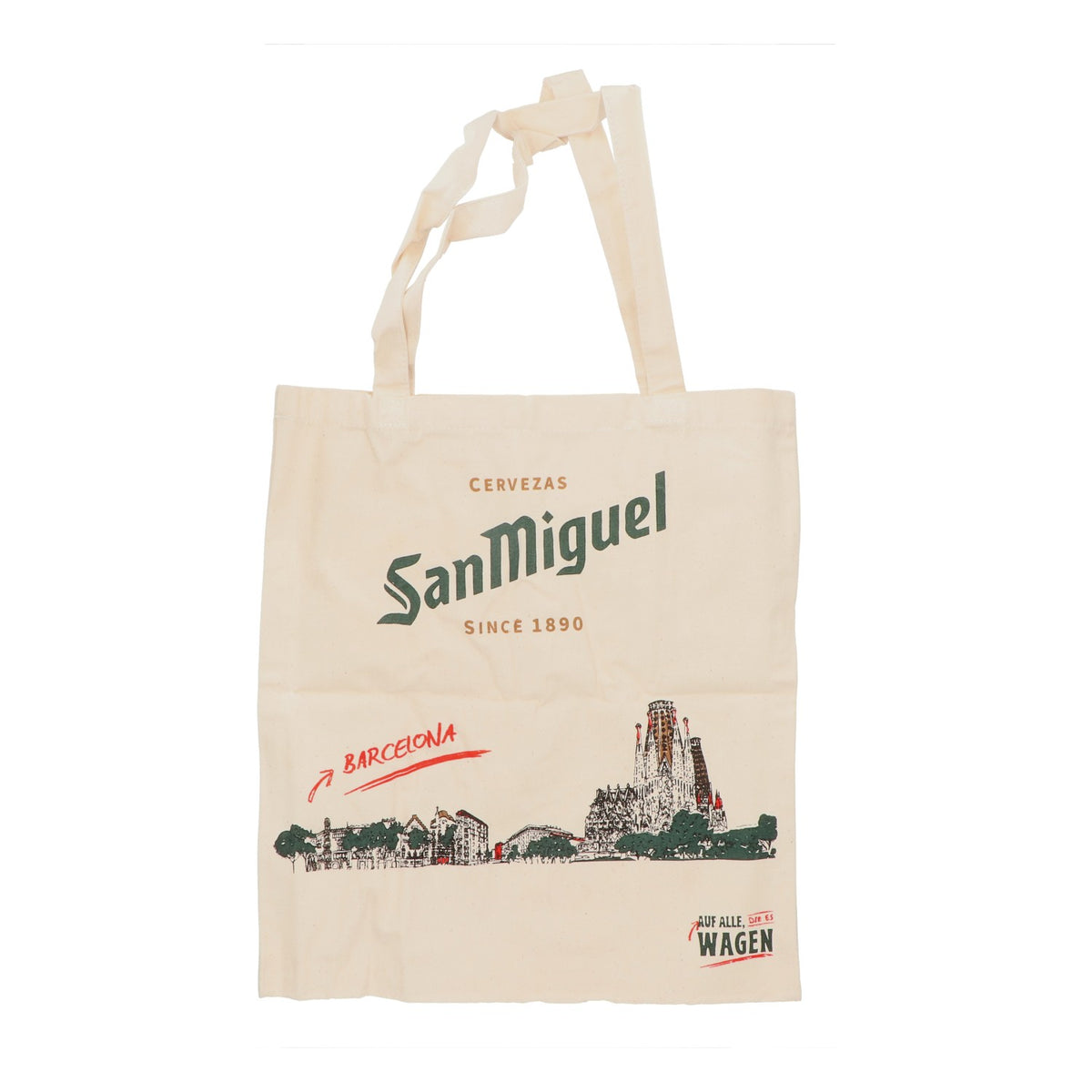 Piwo San Miguel Torba lniana Torba jutowa Torba na zakupy „Barcelona”