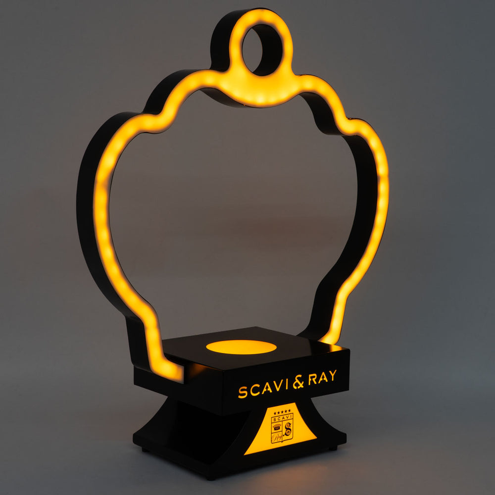 Scavi Ray Glorifier Podświetlana lampa LED do prezentacji butelek Stojak reklamowy MBG