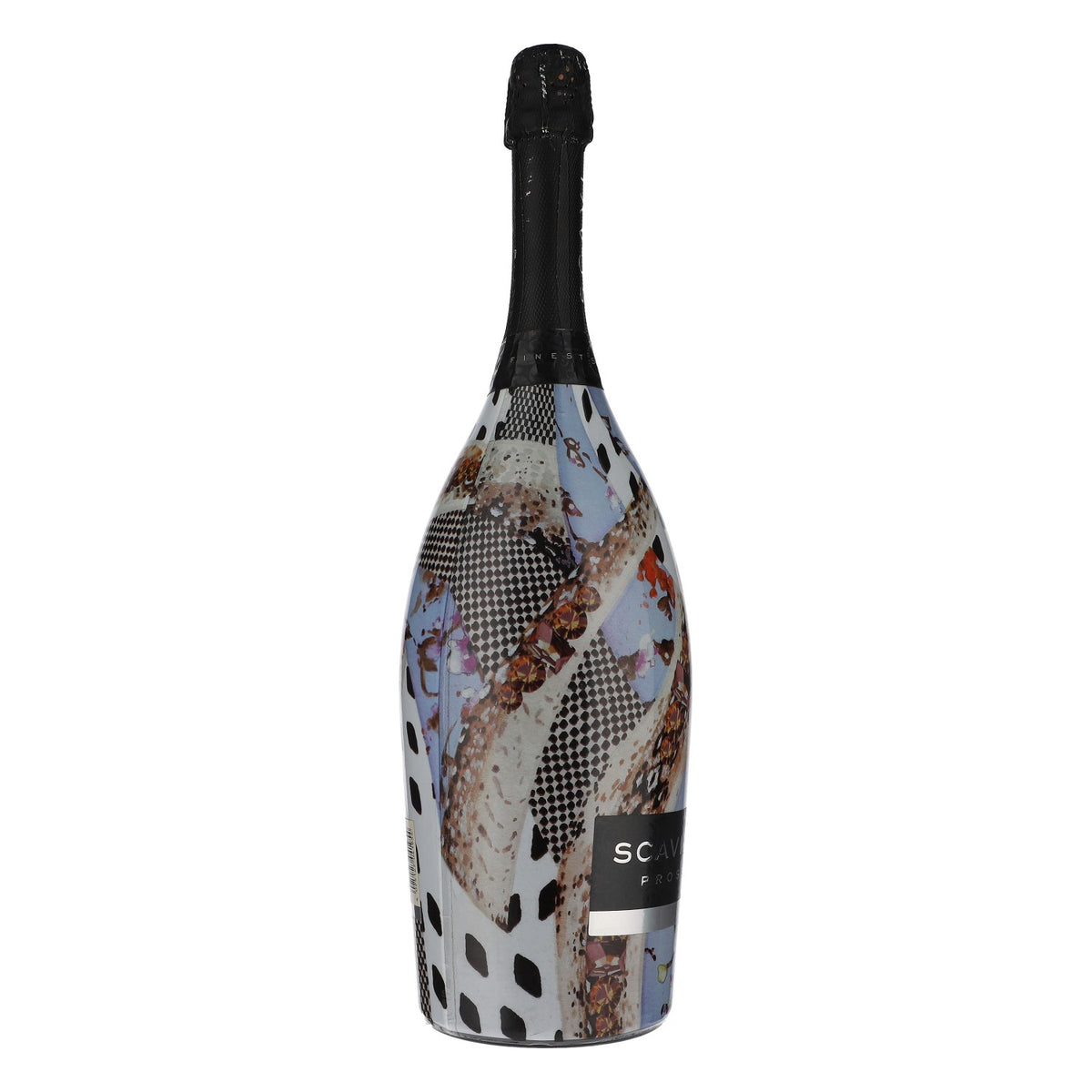 Scavi & Ray Pusta butelka dekoracyjna Prosecco Showflasche Showbottle 1,5 l czarna – Widok 3