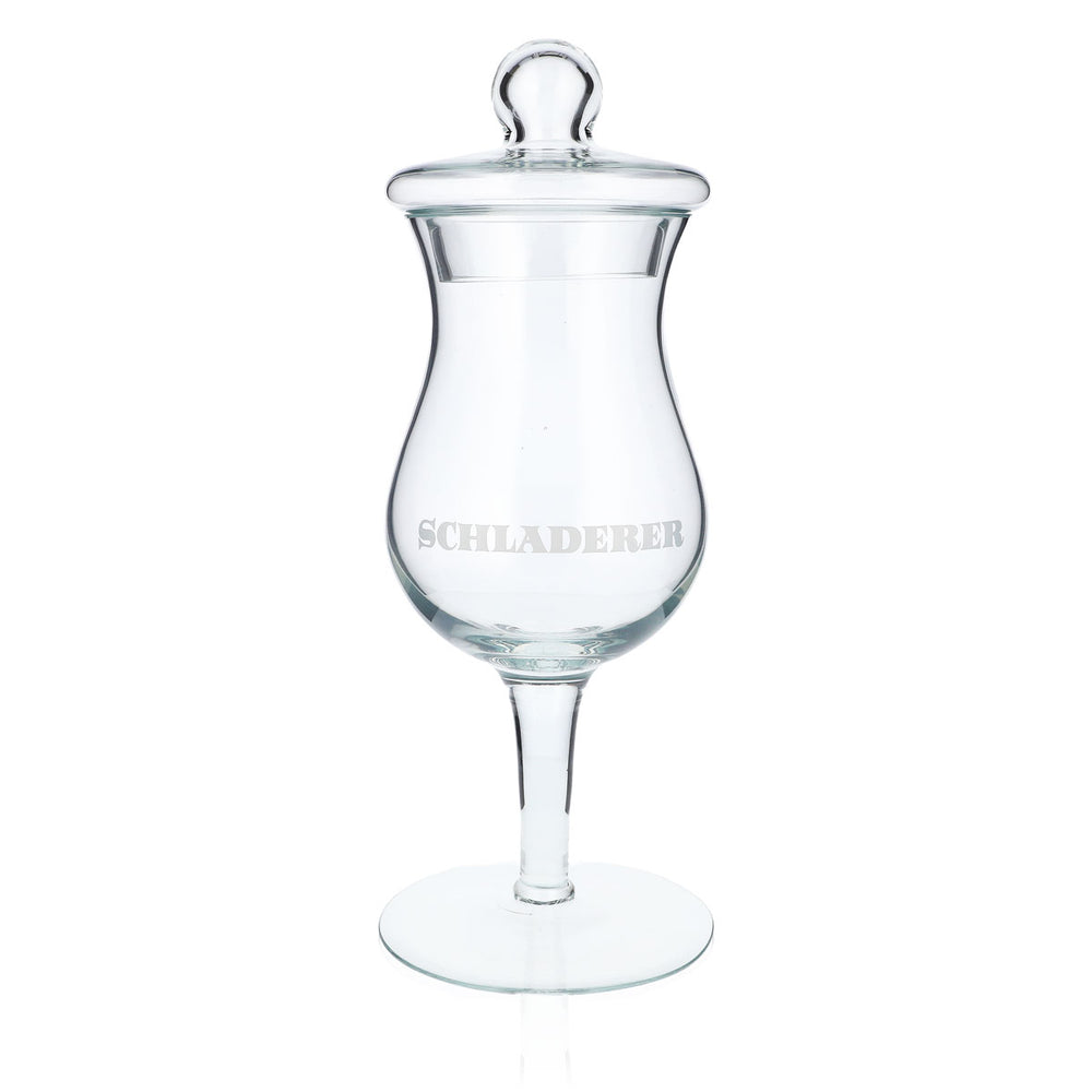 Schladerer Likör XXXL Szklanka do likieru Mega Stamper z pokrywką Pokal 33 cm
