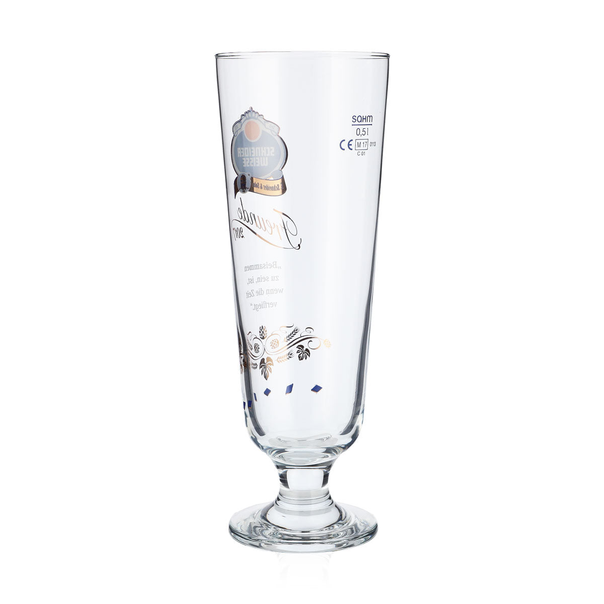 Szklanka do piwa Schneider Weisse Edition 0,5 l Pokal „Freunde 2017” Sahm Antik – Widok 3
