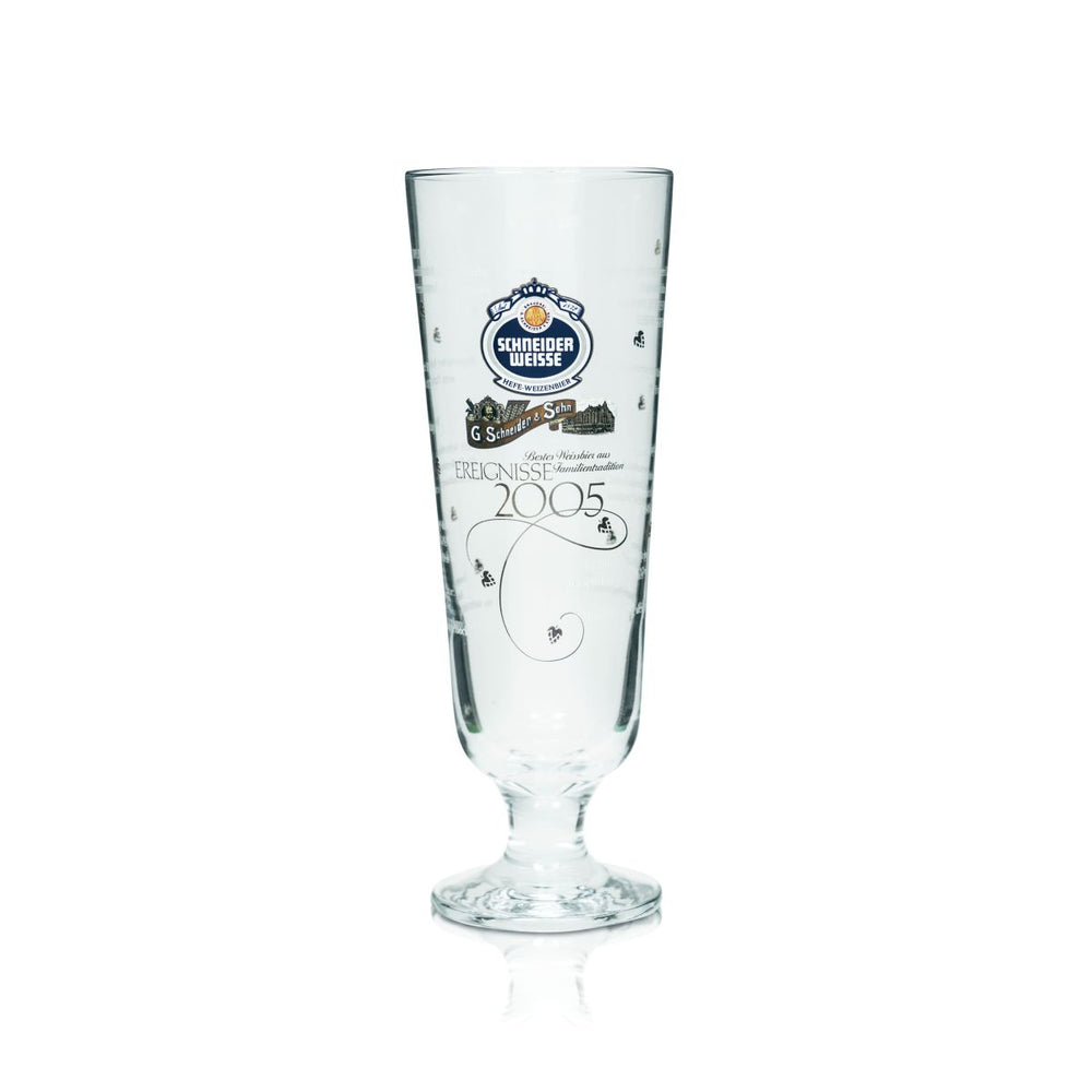 Szklanka do piwa Schneider Weisse 0.5l puchar do piwa wydarzenia 2005 specjalna edycja szklanek