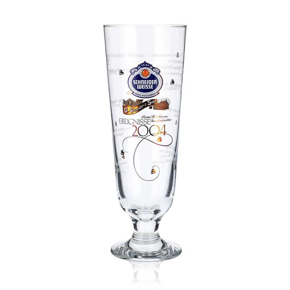 Szklanki do piwa Schneider Weisse 0,5 l Pokal Edycja specjalna Wydarzenia 2004