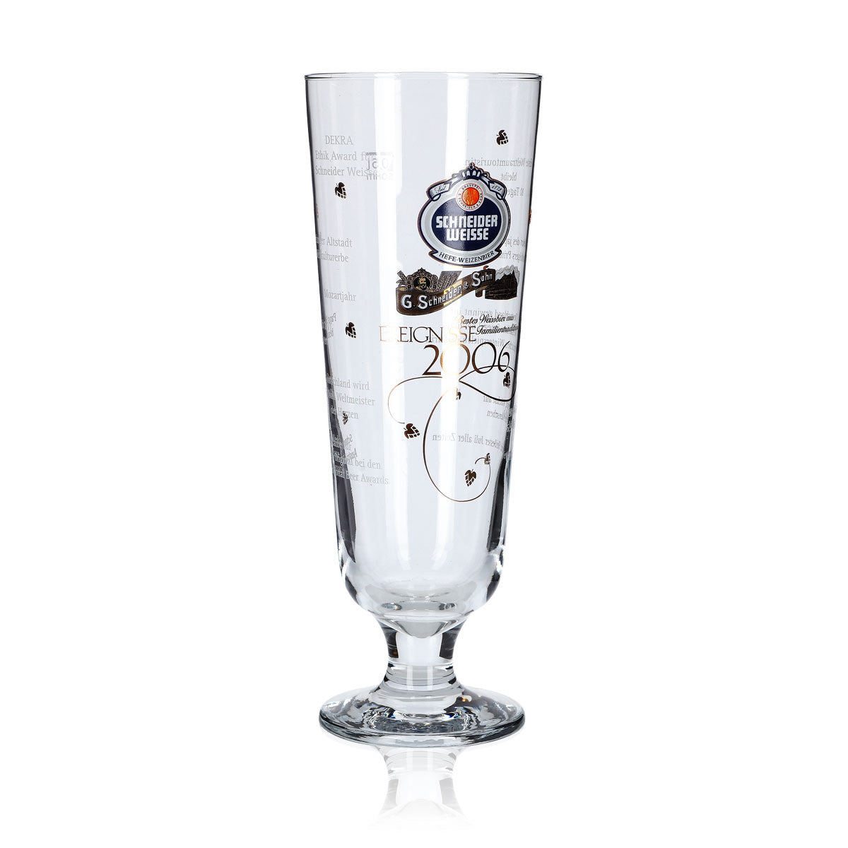 Schneider Weisse Szklanka 0,5 l Antik Pokal Szklanki Edycja specjalna Wydarzenia 2006 – Widok 2
