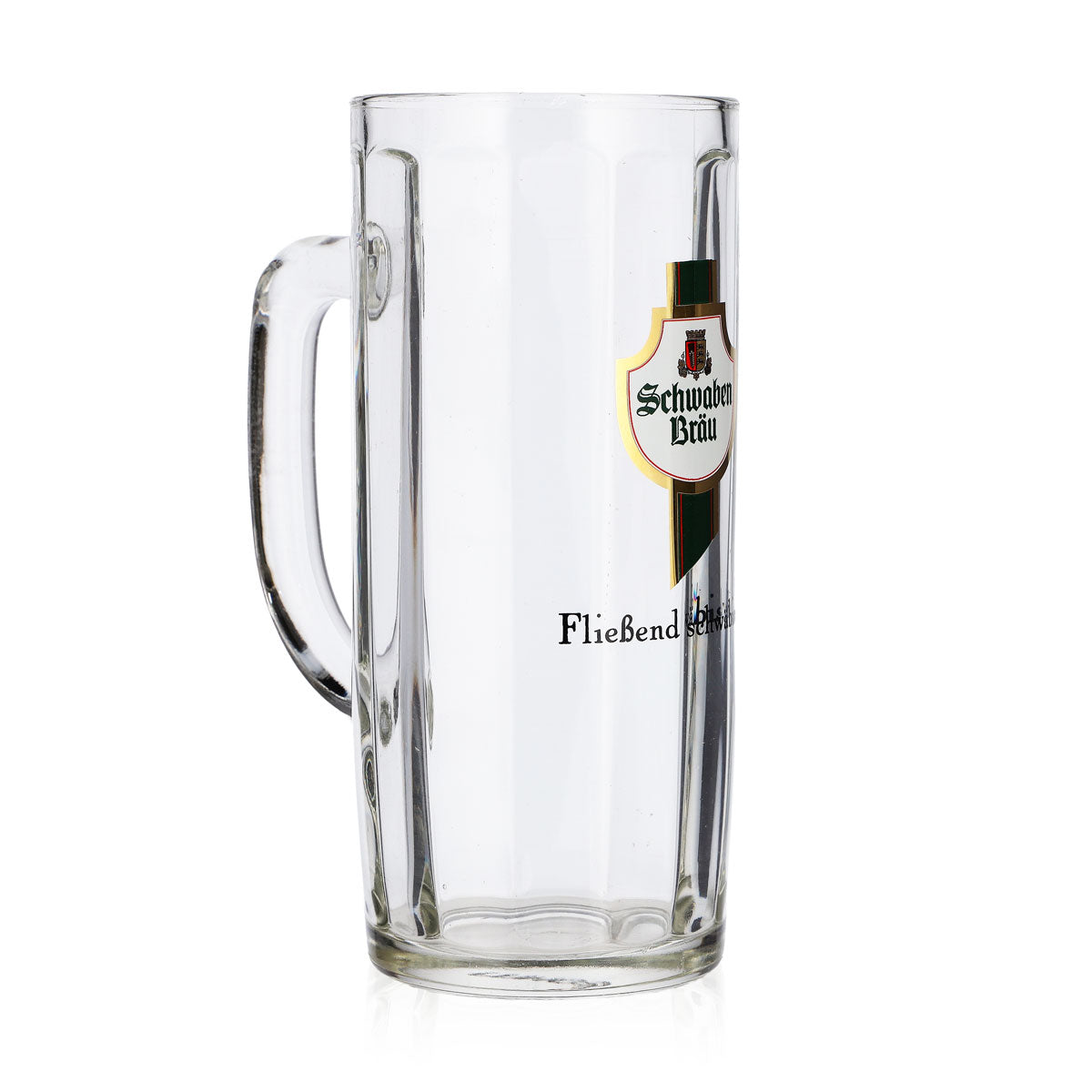 Szklanka do piwa Schwaben Bräu 0,5 l, dzbanek w kolorze kremowym – Widok 2