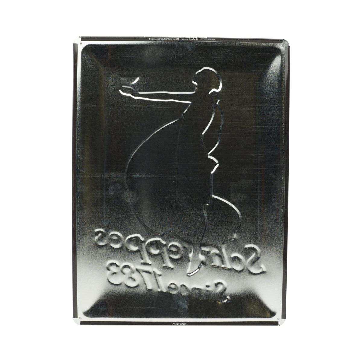 Schweppes Tin Sign Black 3D Look Metalowa dekoracyjna tablica ścienna Since 1783 Bar – Widok 2