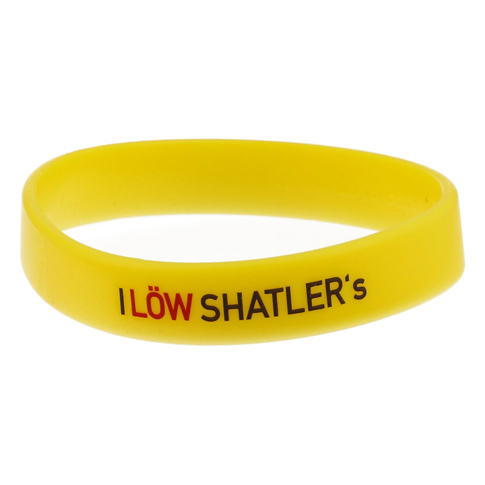 Bransoletka Shatlers Bransoletka przyjaźni Gumowa Żółta „I Löw Shatler´s”