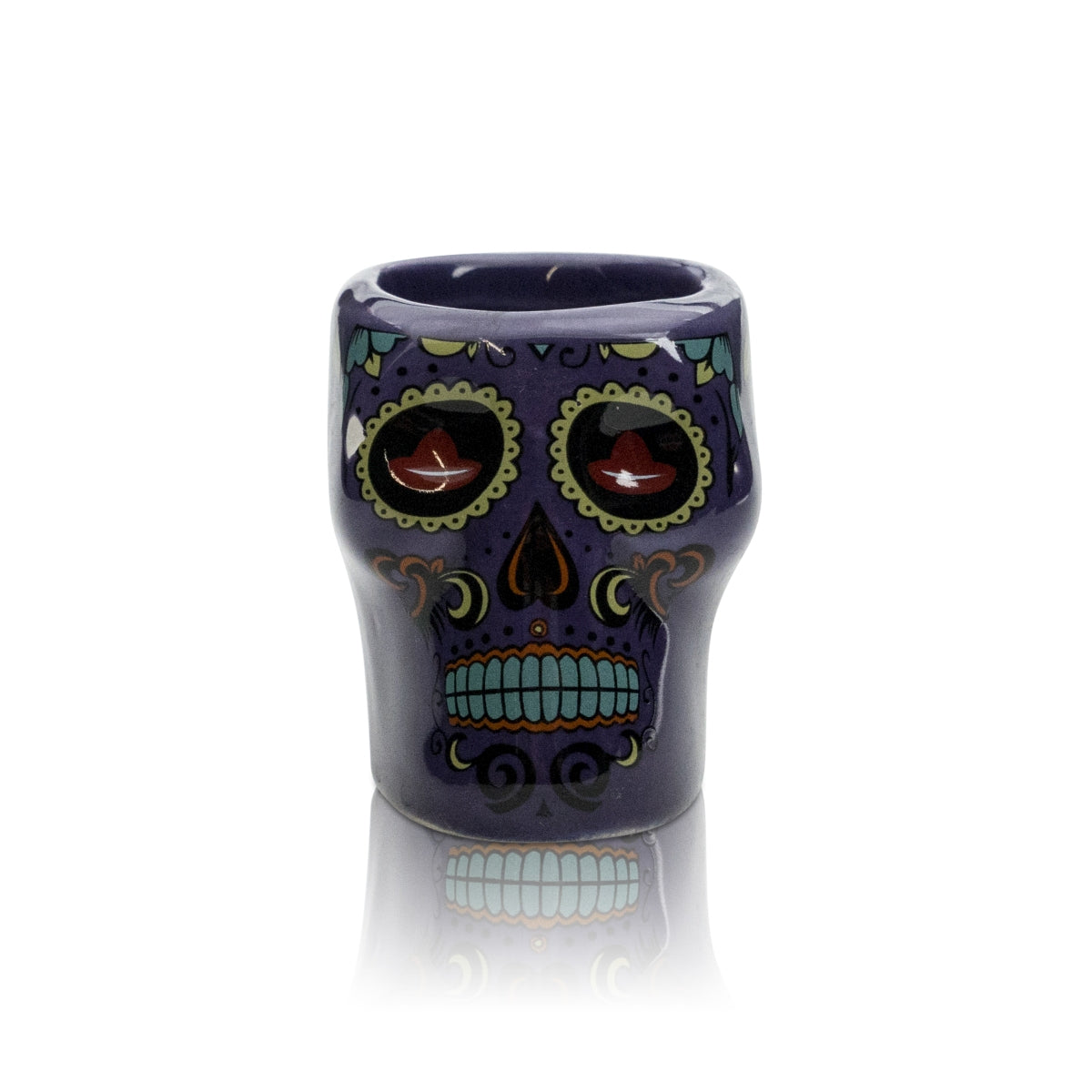 6x Sierra Tequilla Glass 2cl Shot Short Stamper Skull Glasses Mezcal Gastro – Widok 2