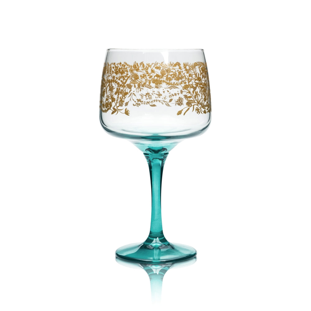 Silent Pool Gin Glass Balloon "Copa Aquamarine" Kieliszki koktajlowe Longdrink Copa Bar