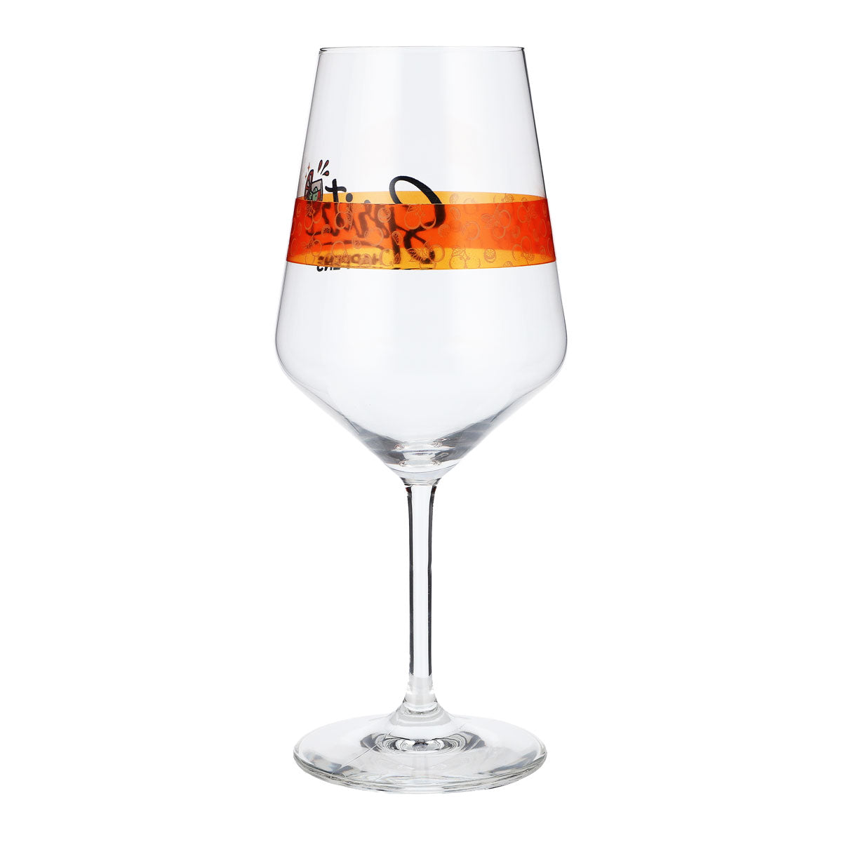 Kieliszek do aperitifu Sipply Summer Vibes z napisem Spritz Happens 0,5 l z efektem przezroczystości – Widok 6