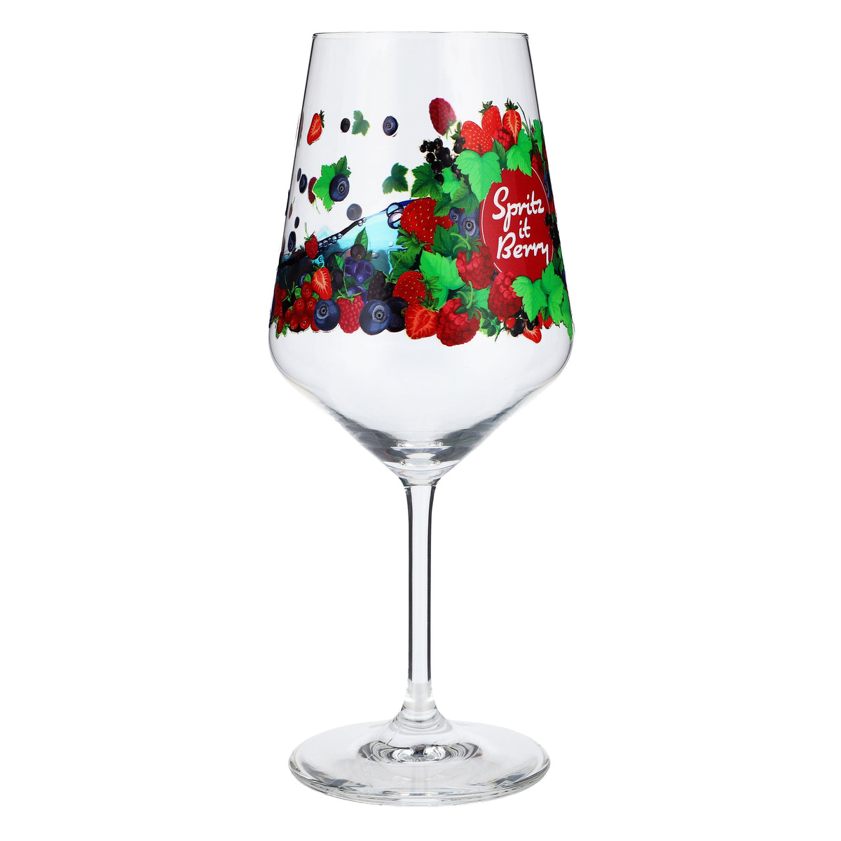 Kieliszek do aperitifu Sipply Summer Vibes z napisem Spritz it Berry 0,5 l – Widok 7