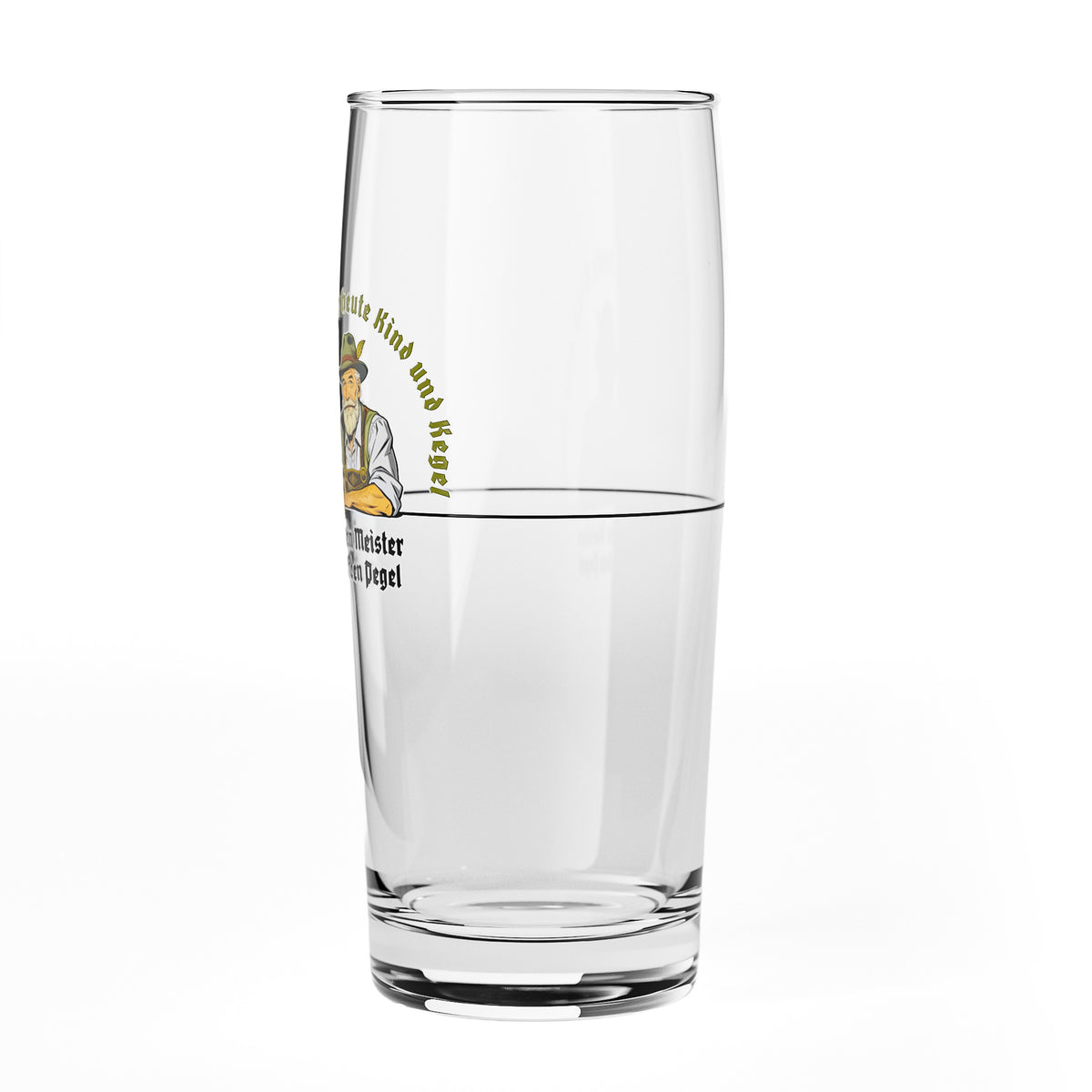 Szklanka do piwa Sipply SETTING THE TABLE Meister Willibecher 0,5 l – zabawny trend w mediach społecznościowych – Widok 4