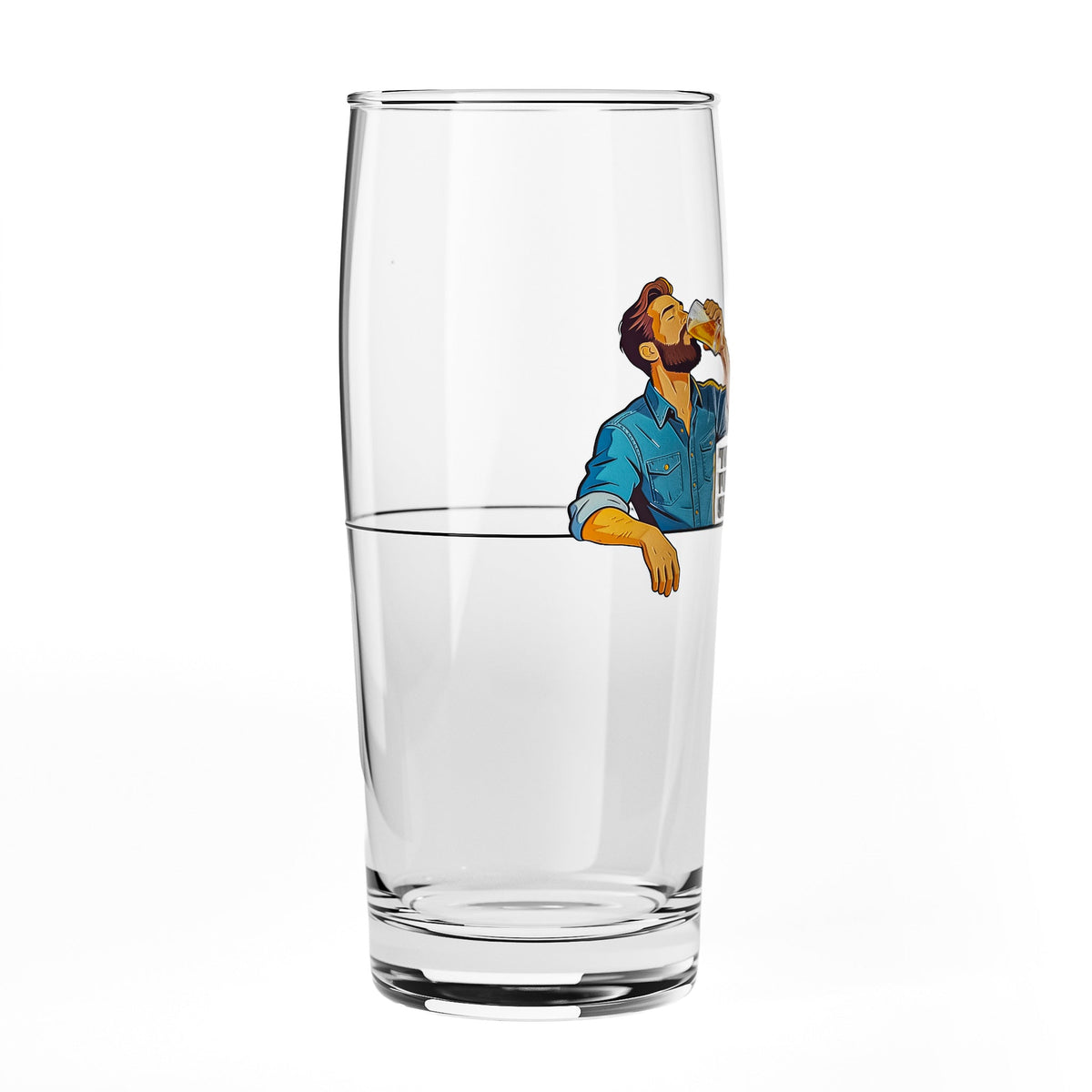 Zestaw 4 szklanek do piwa Sipply SETTING THE TABLE Take the Perfect SIP 0,5 l – Widok 5