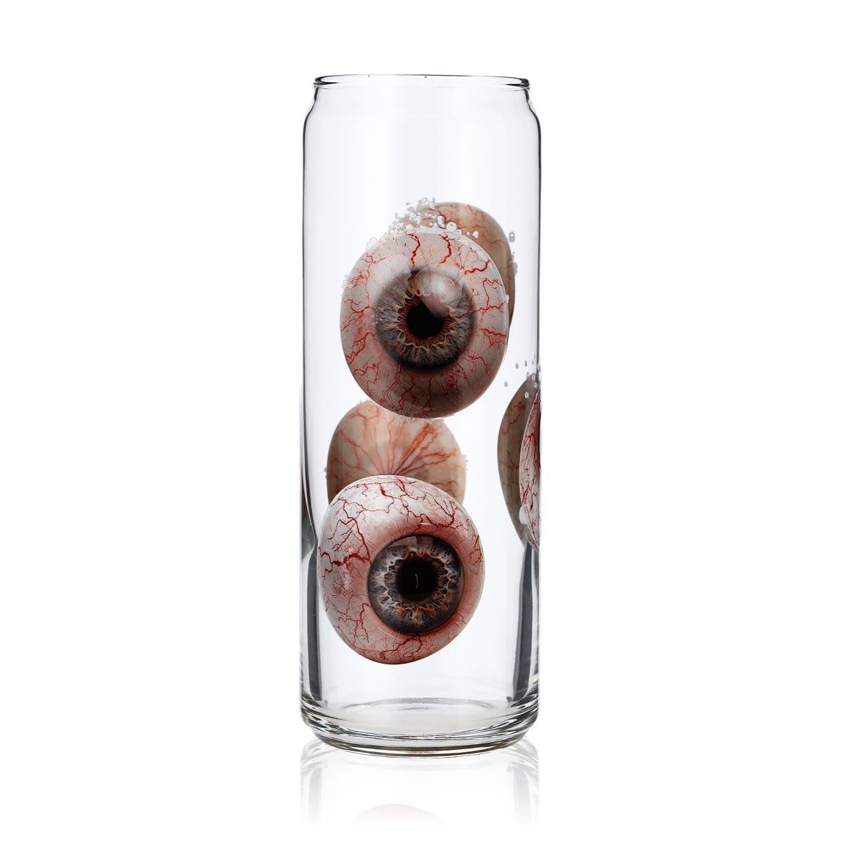 6x szklanka Sipply z motywem Halloween Oczy jako nadruk UV Can Glass 370ml – Widok 2