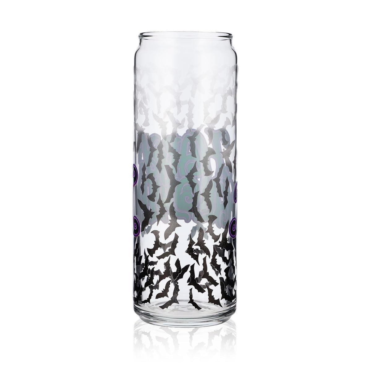 Sipply Szklanka z motywem Halloween Nietoperze jako nadruk UV Can Glass 370ml – Widok 3
